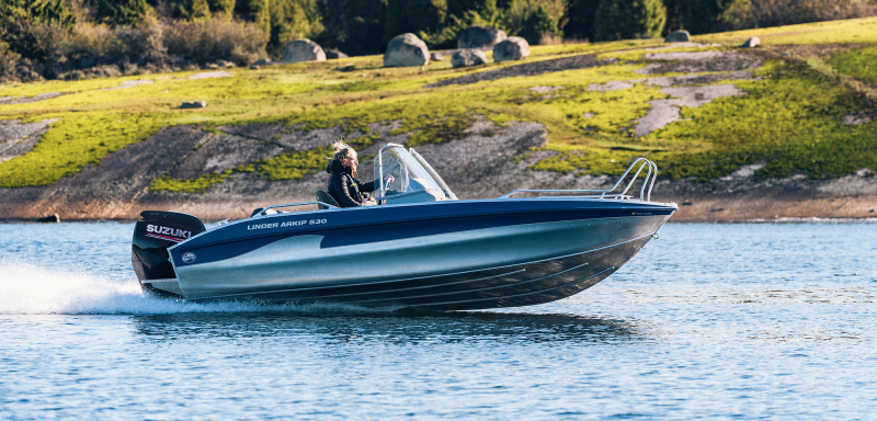 Motorboot Linder ARKIP 530 BR inkl. GARMIN - Kartenplotter 9 mit GPS