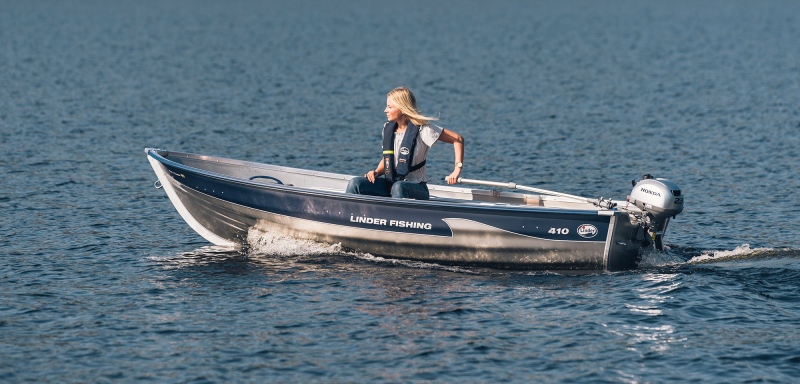 Motorboot Linder Fishing 410