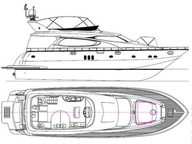 Motorboot Elegance 64 Garage