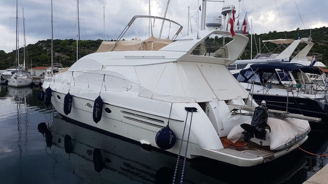 Motorboot Azimut 54/58