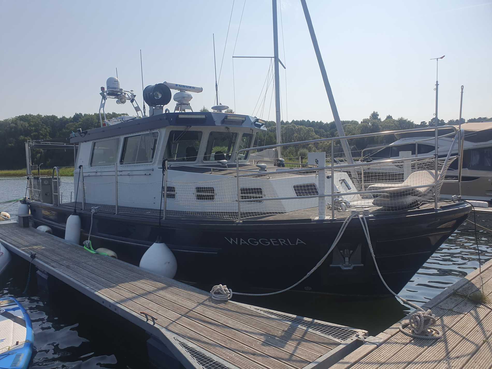 Fassmer Ex Polizeiboot für Abenteurer