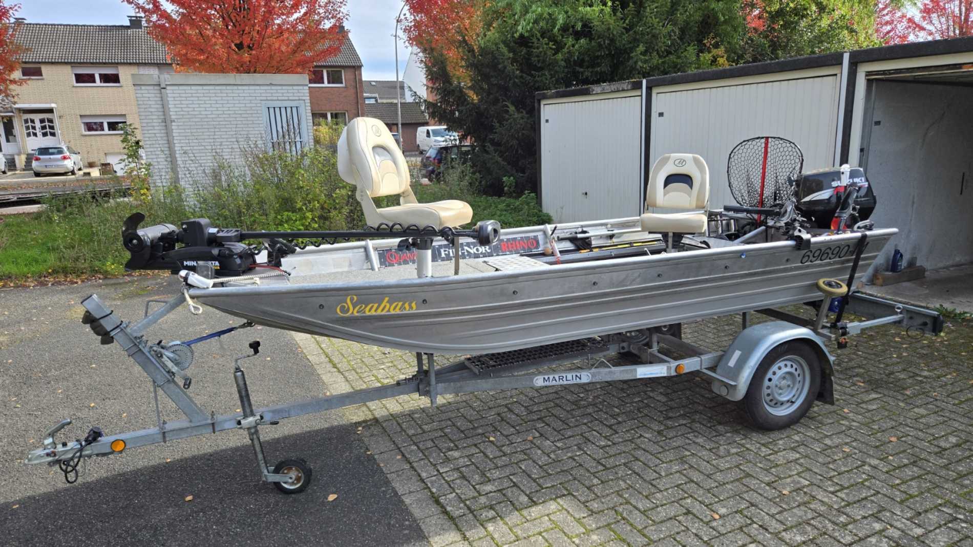Aluminiumboot Angelboot Bassboat