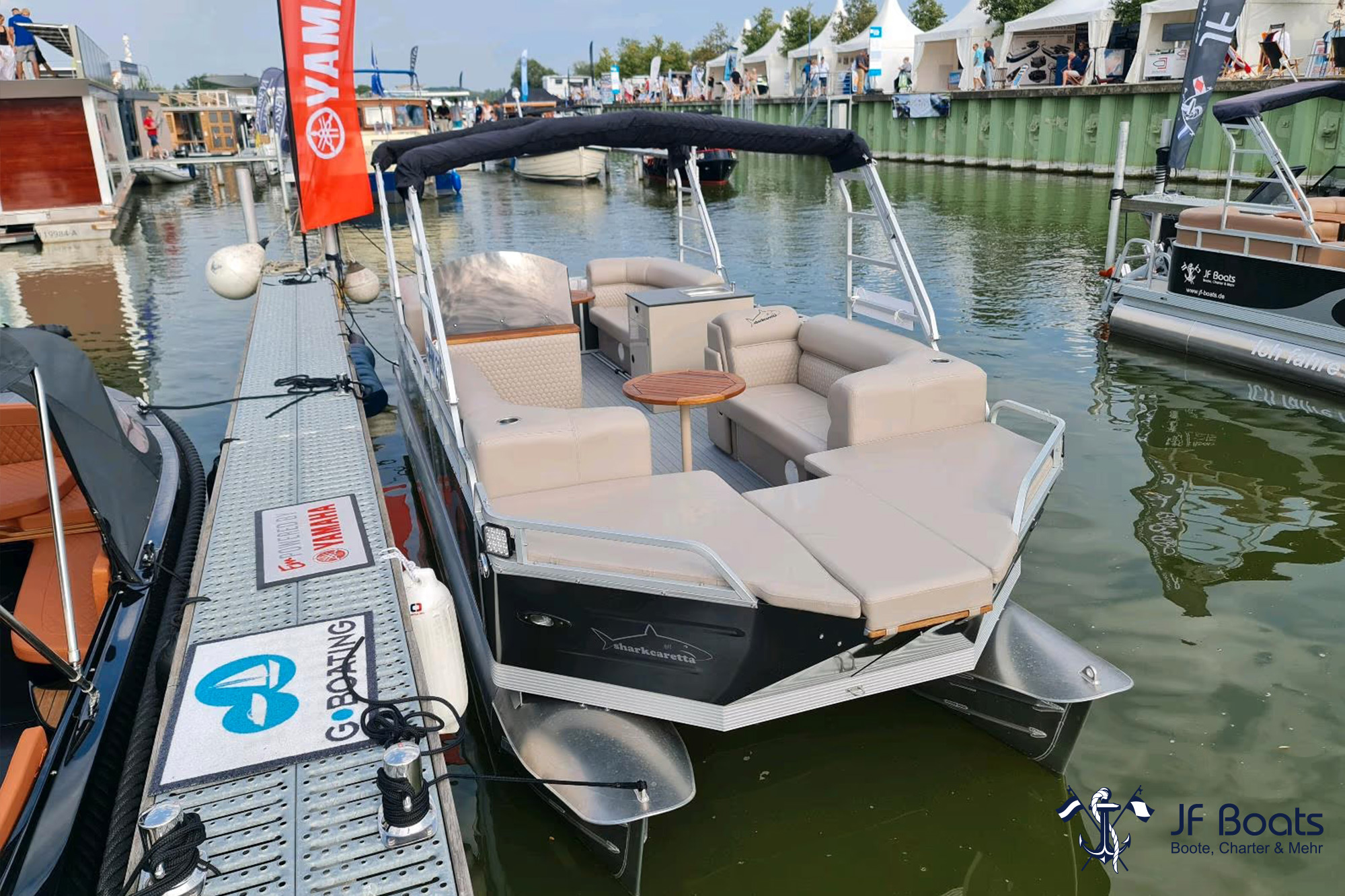 Motorboot Shark Ponton Boot SC7