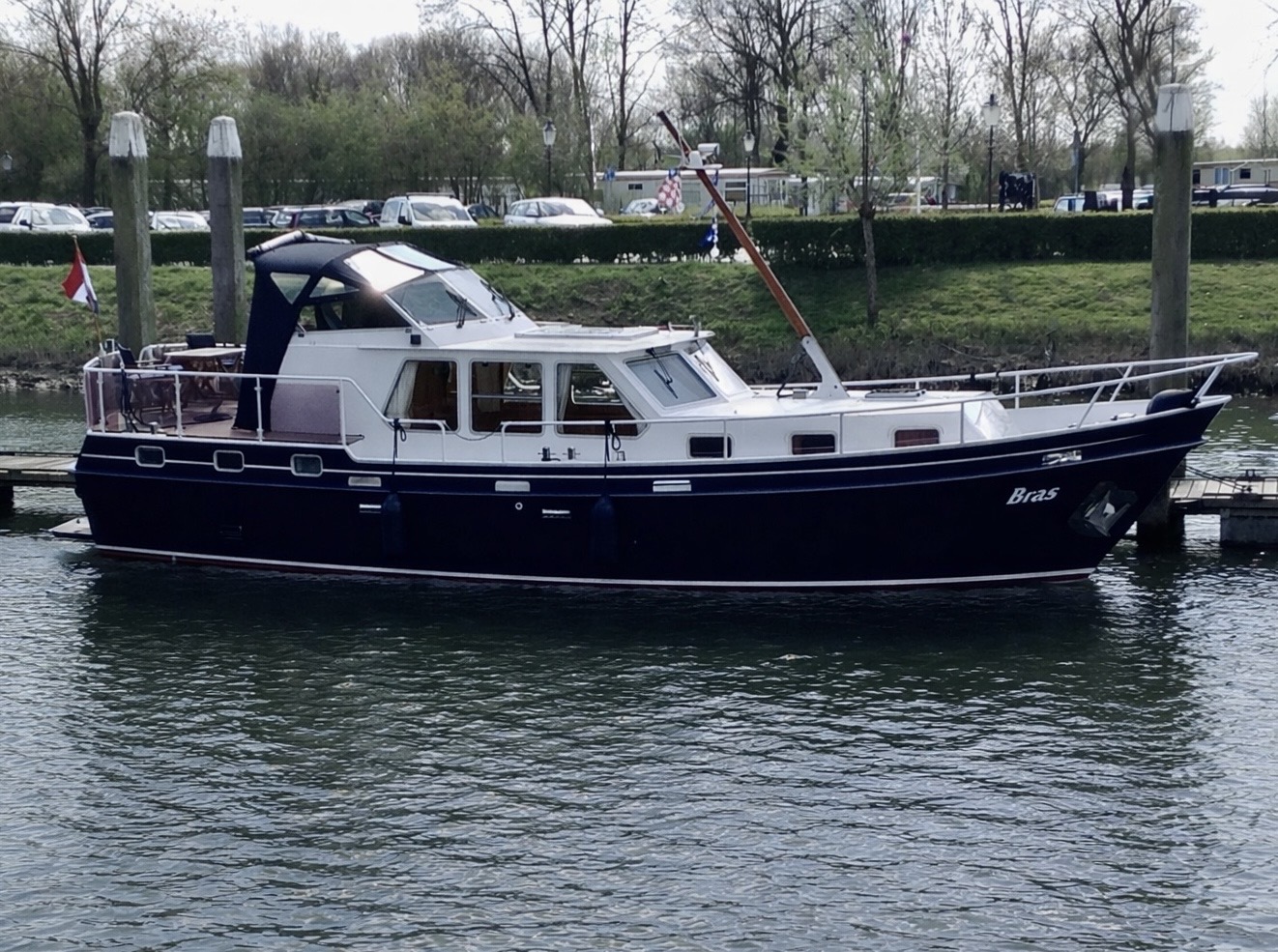 Motorboot Volker Spiegelkotter 13.50 AK Cabrio