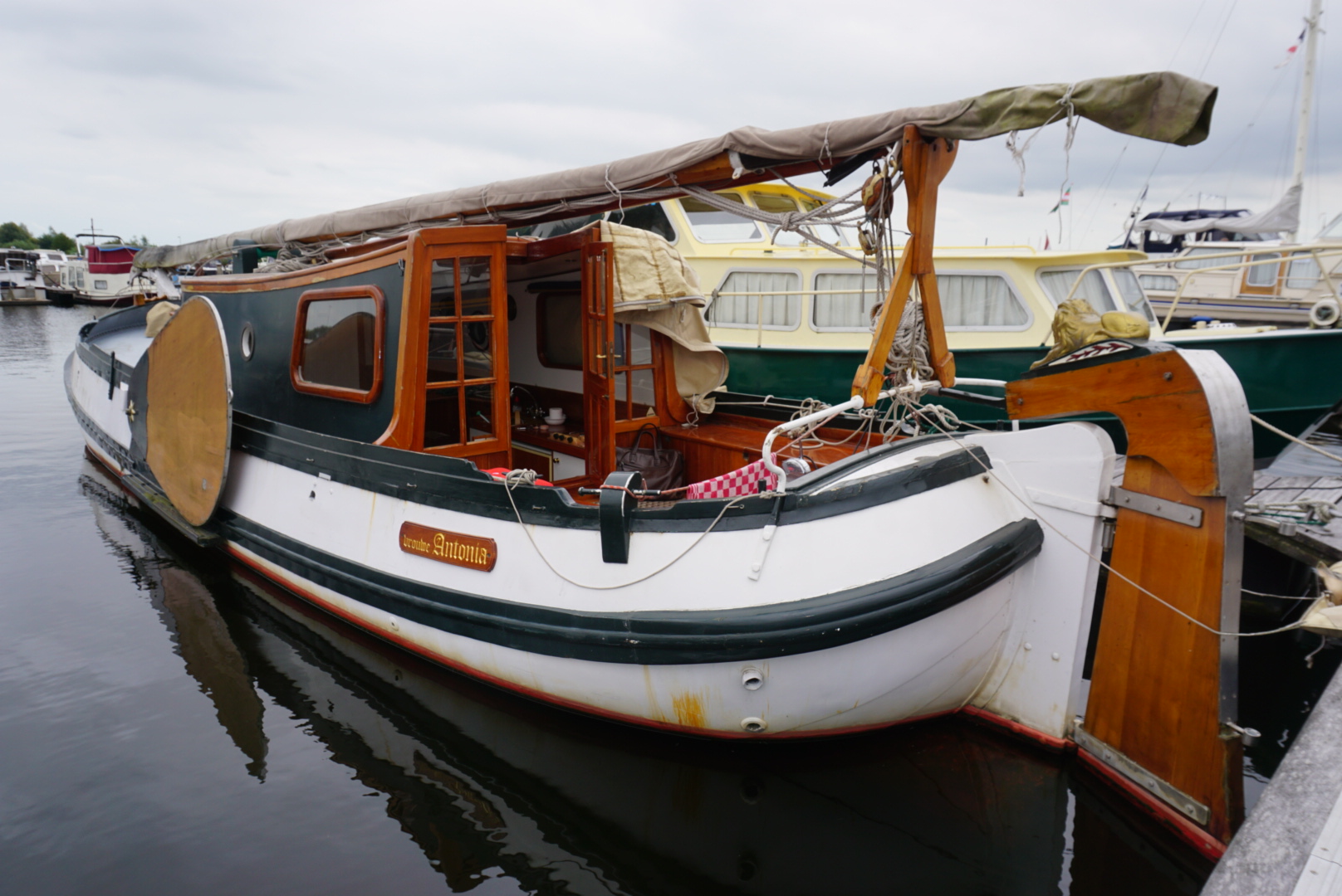 Motorboot Tjalk Motortjalk 11.80 OK
