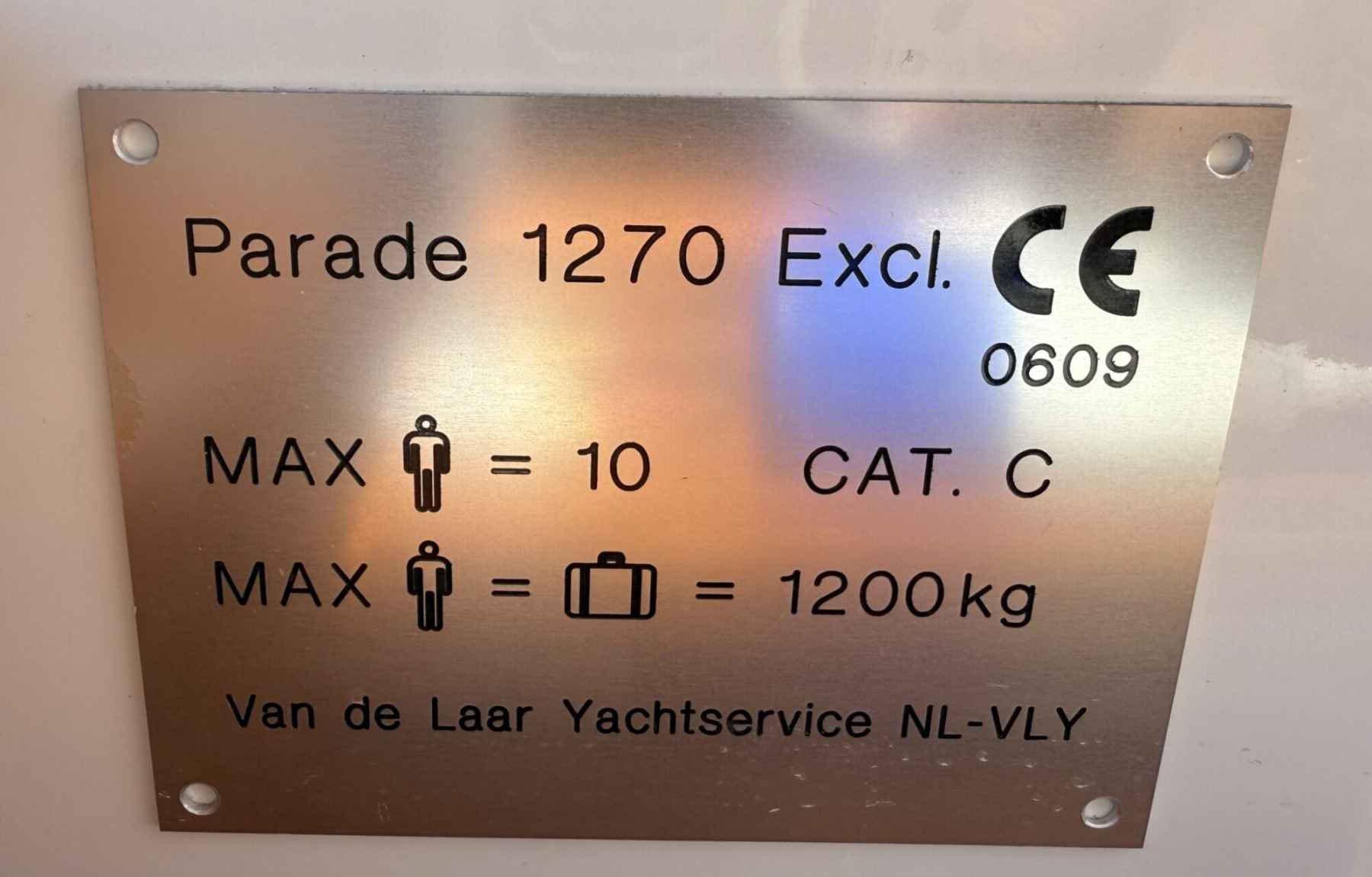 Motorboot Van Vossen Parade 12.70 AK Exclusive