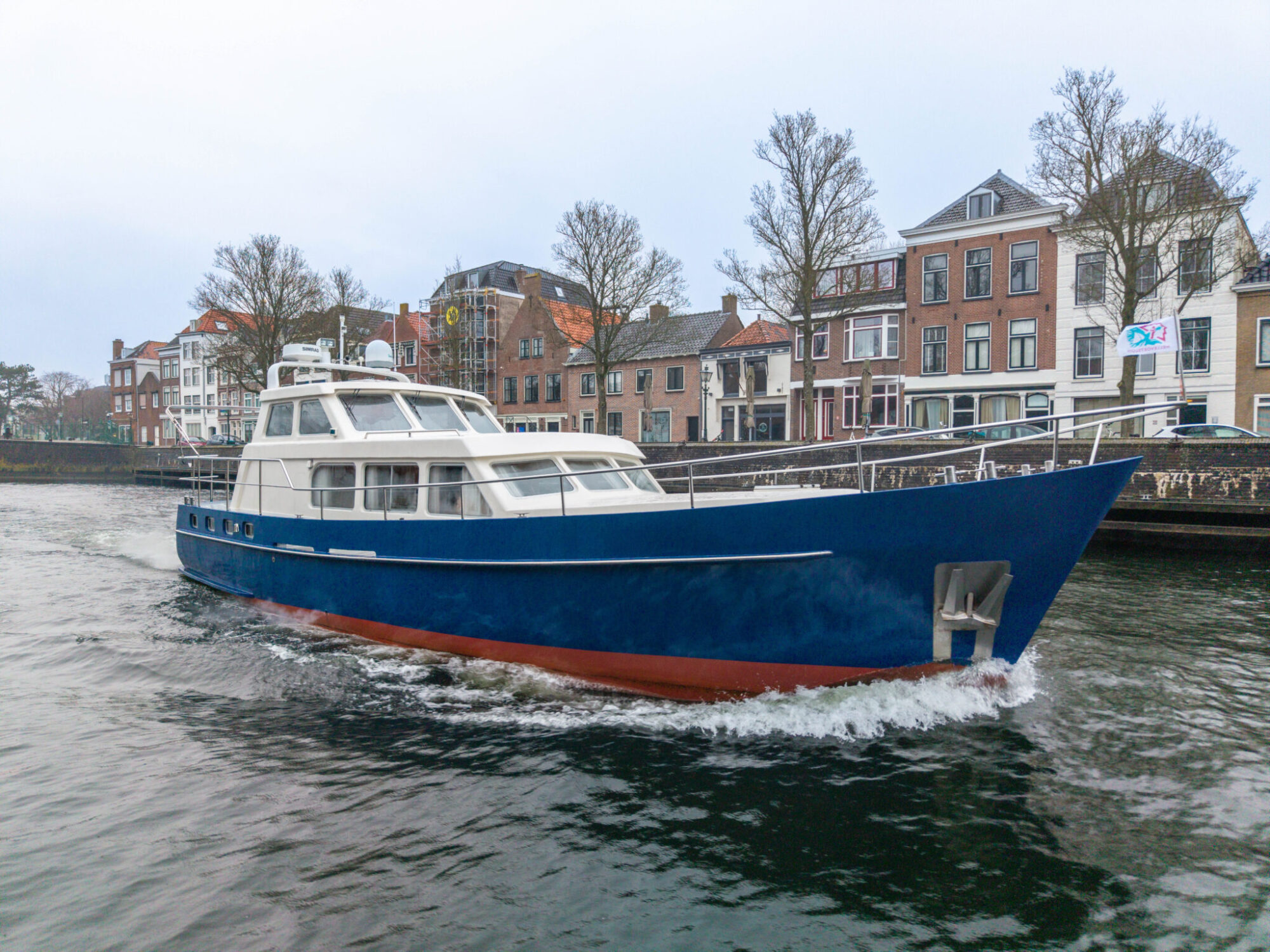 Motorboot Pieter Beeldsnijder Spiegelkotter 15.00 VS