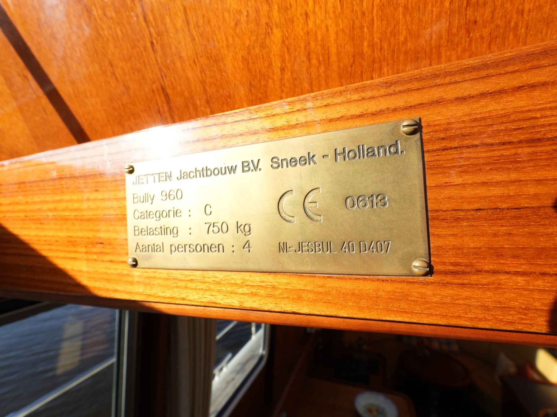 Motorboot Jetten Bully 9.60 AK