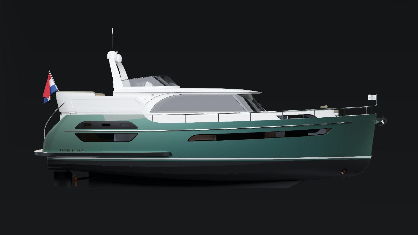 Motorboot Babro yachting Babro Tridente 44 AC Signature