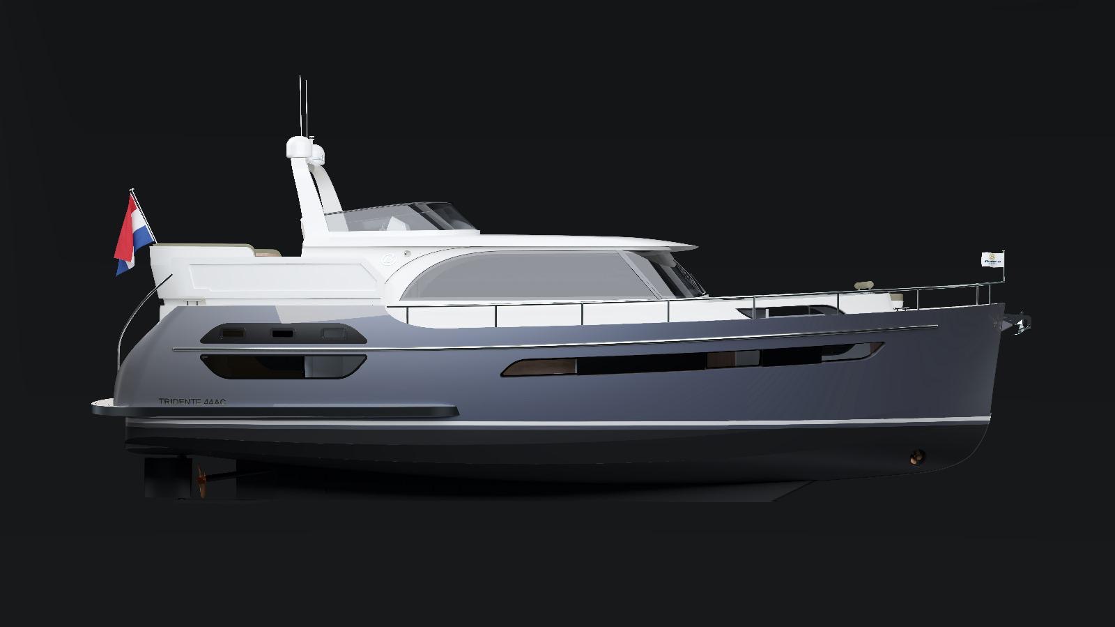 Motorboot Babro yachting Babro Tridente 44 AC Signature