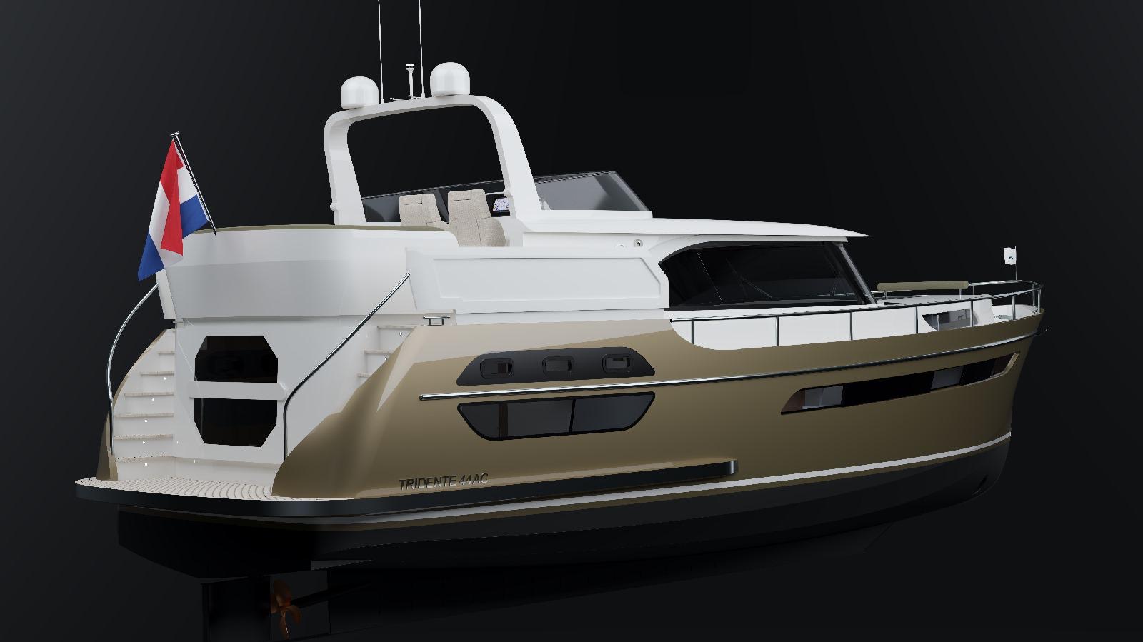 Motorboot Babro yachting Babro Tridente 44 AC Signature