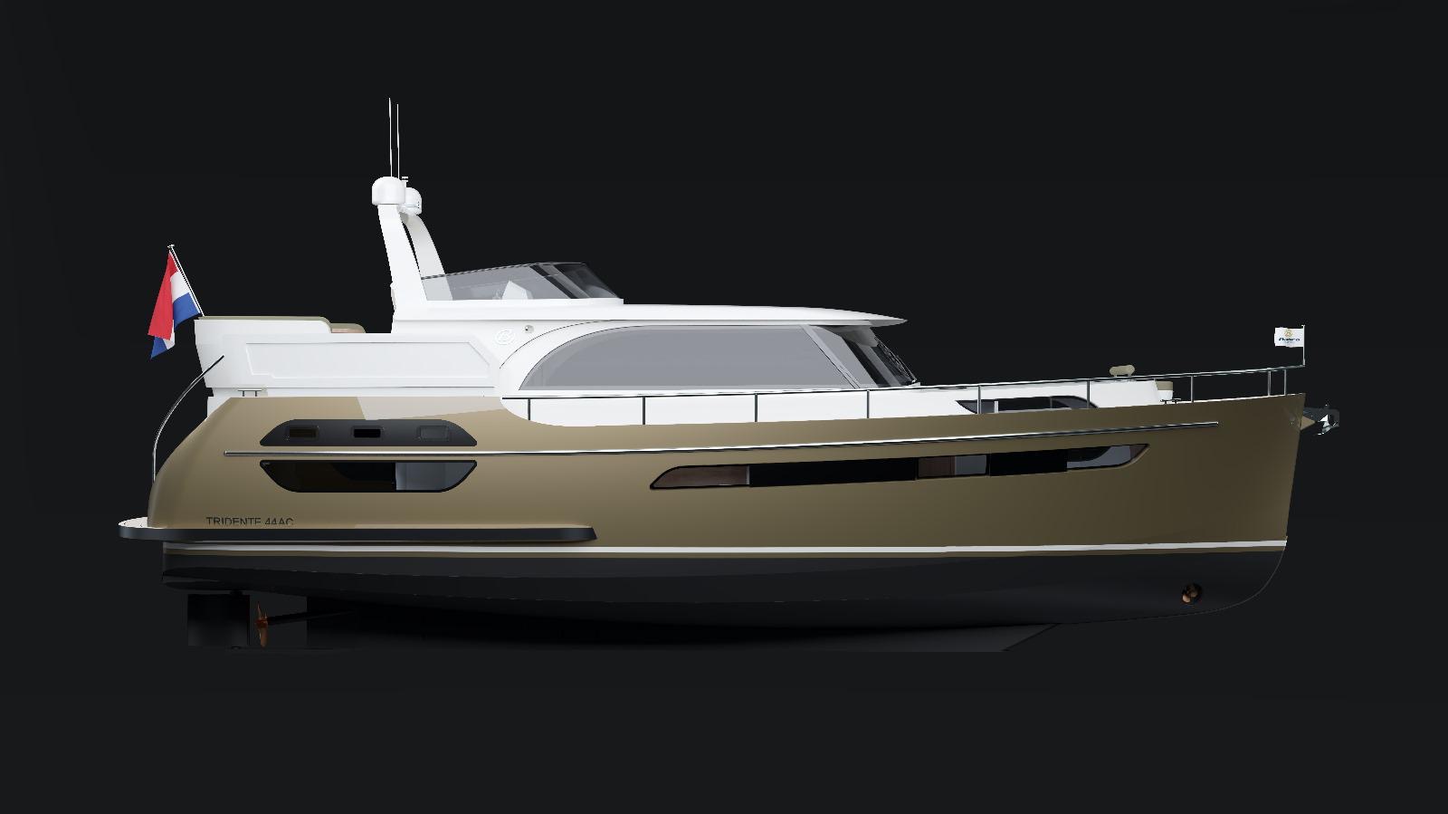 Motorboot Babro yachting Babro Tridente 44 AC Signature