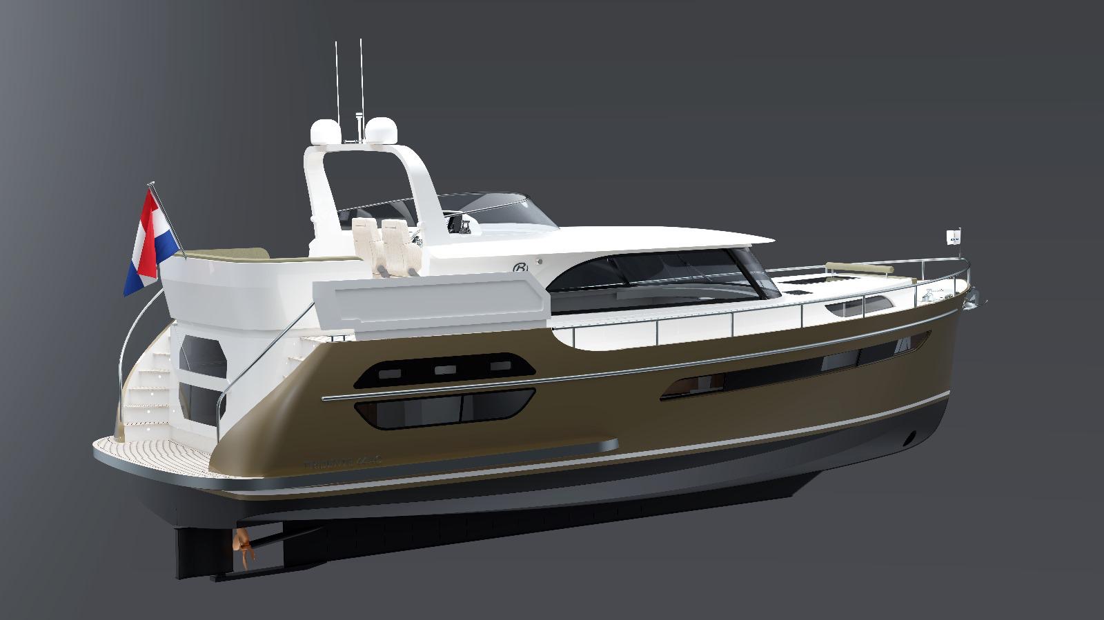 Motorboot Babro yachting Babro Tridente 44 AC Signature