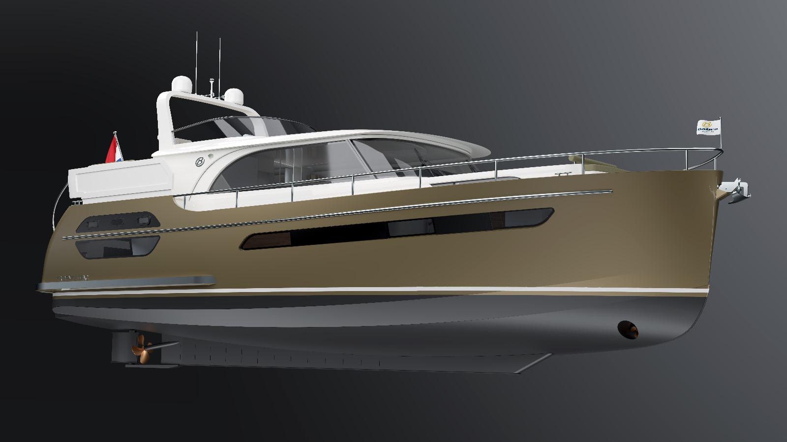 Motorboot Babro yachting Babro Tridente 44 AC Signature