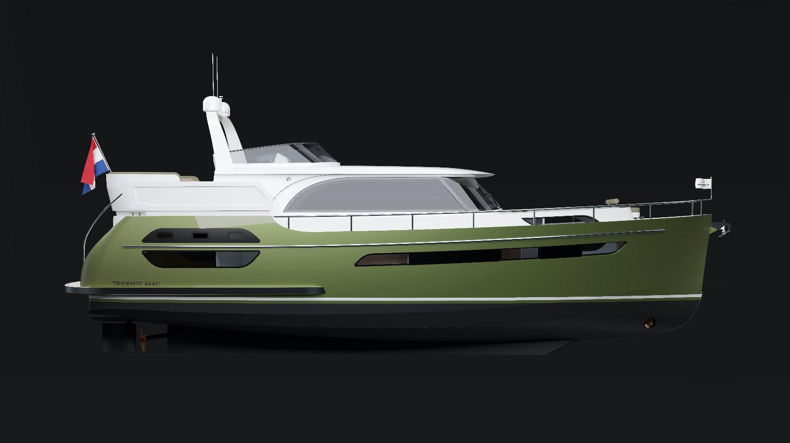 Motorboot Babro yachting Babro Tridente 44 AC Signature