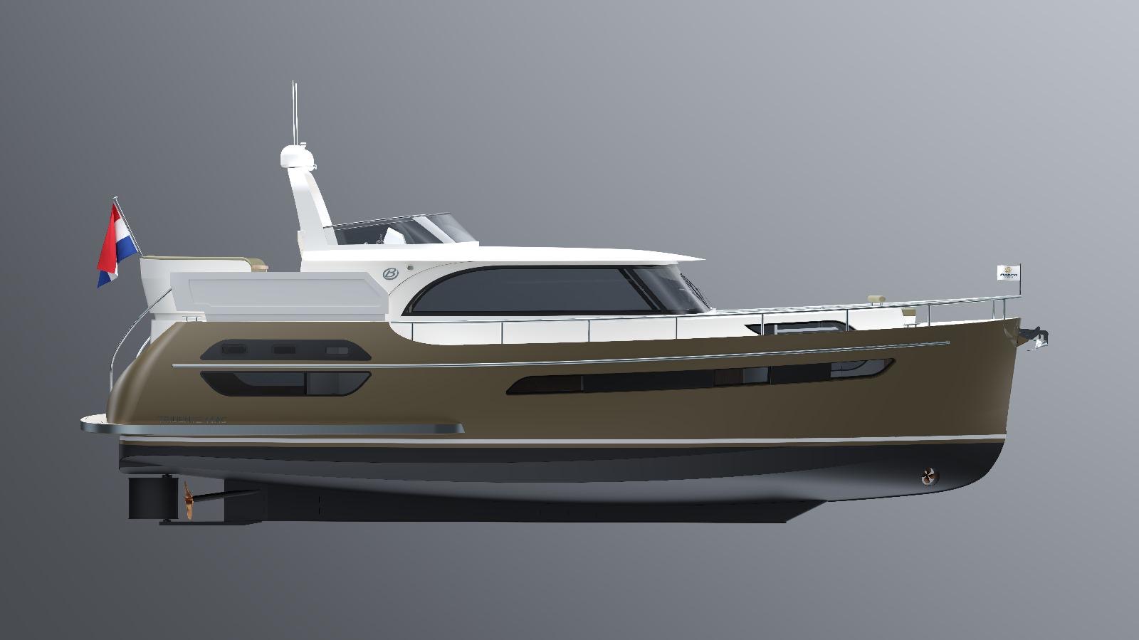 Motorboot Babro yachting Babro Tridente 44 AC Signature
