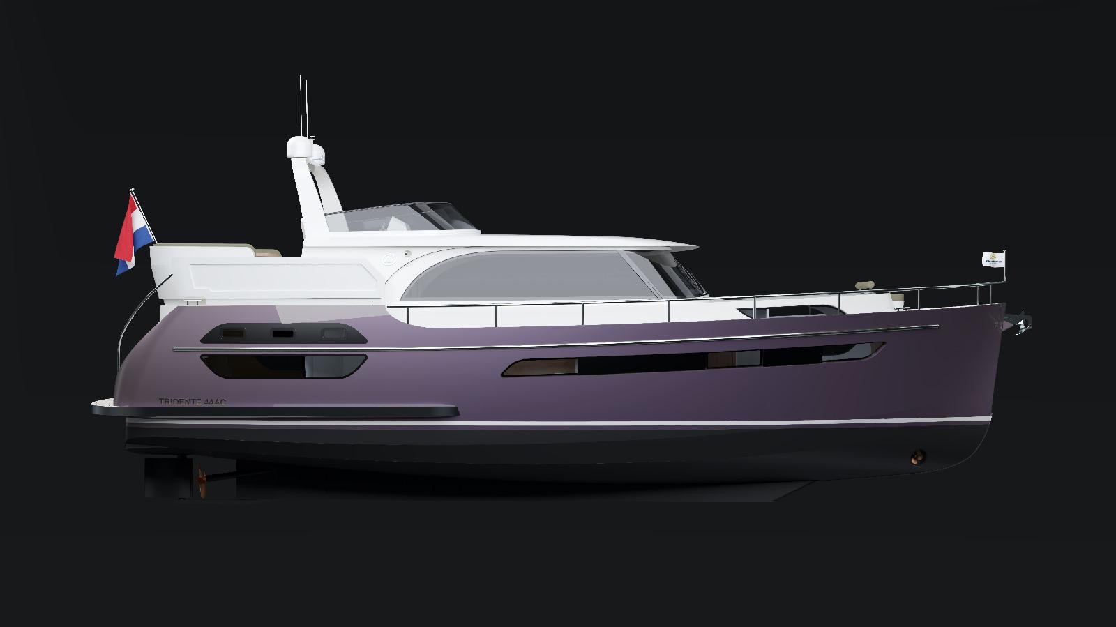 Motorboot Babro yachting Babro Tridente 44 AC Signature
