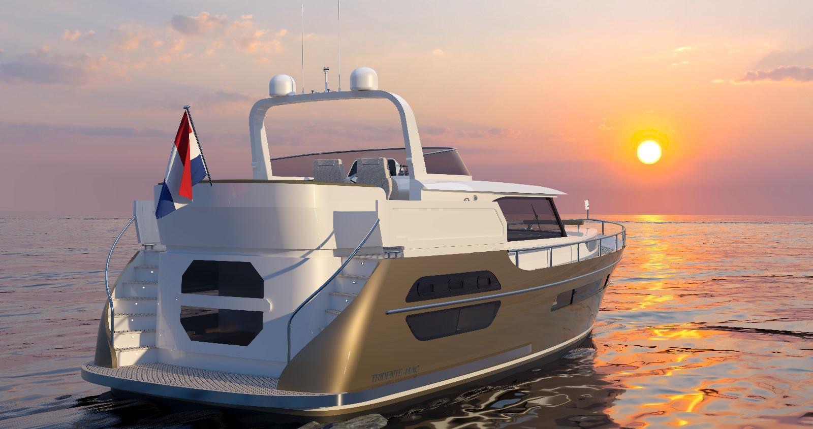 Motorboot Babro yachting Babro Tridente 44 AC Signature
