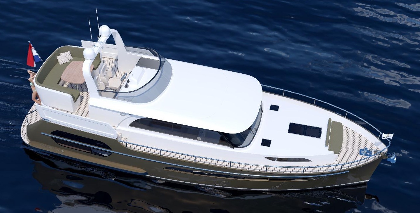 Motorboot Babro yachting Babro Tridente 44 AC Signature