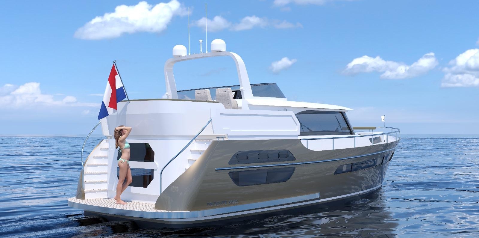 Motorboot Babro yachting Babro Tridente 44 AC Signature