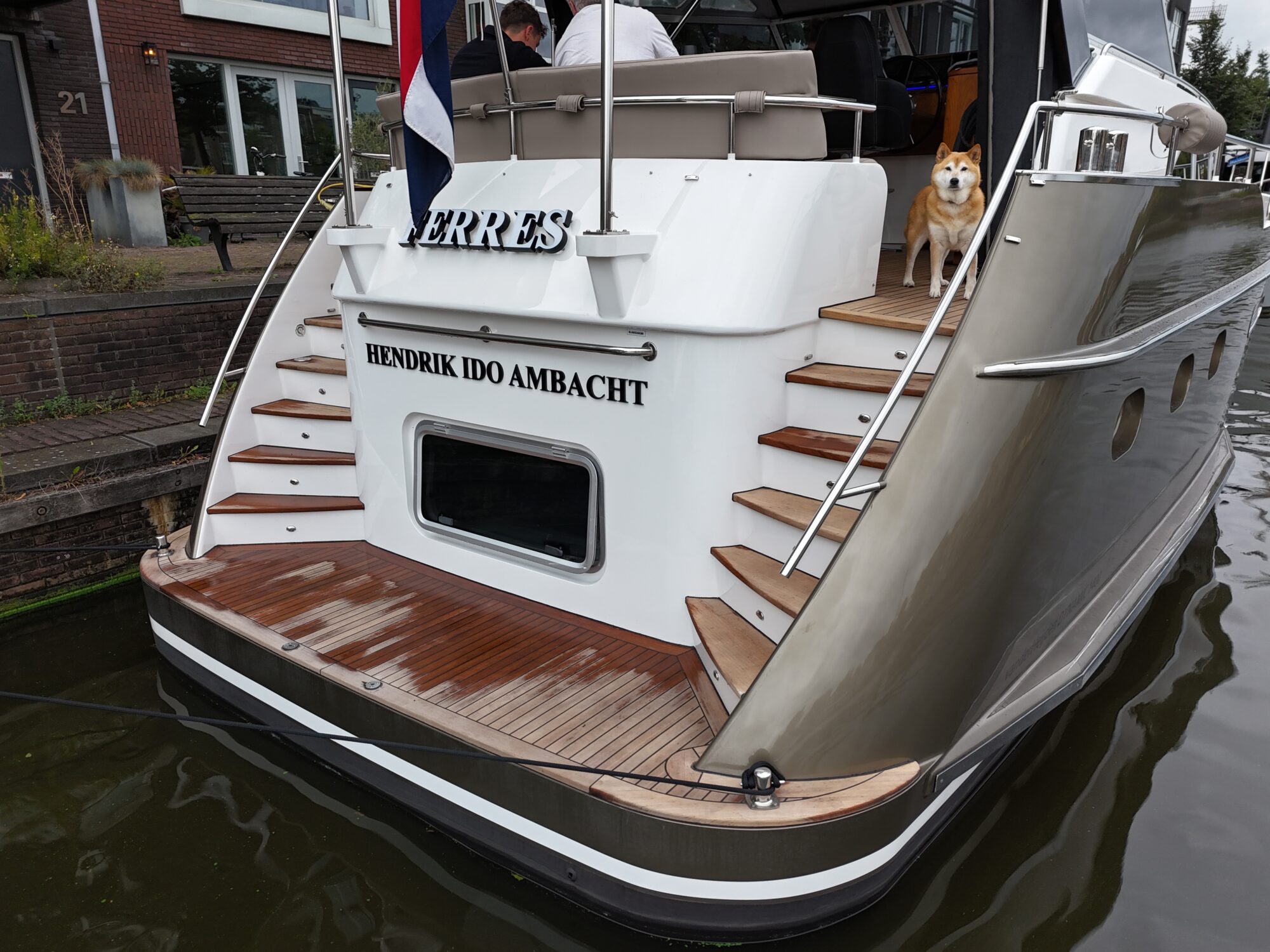 Motorboot Van der Heijden 14.00 Dynamic DeLuxe Cabrio