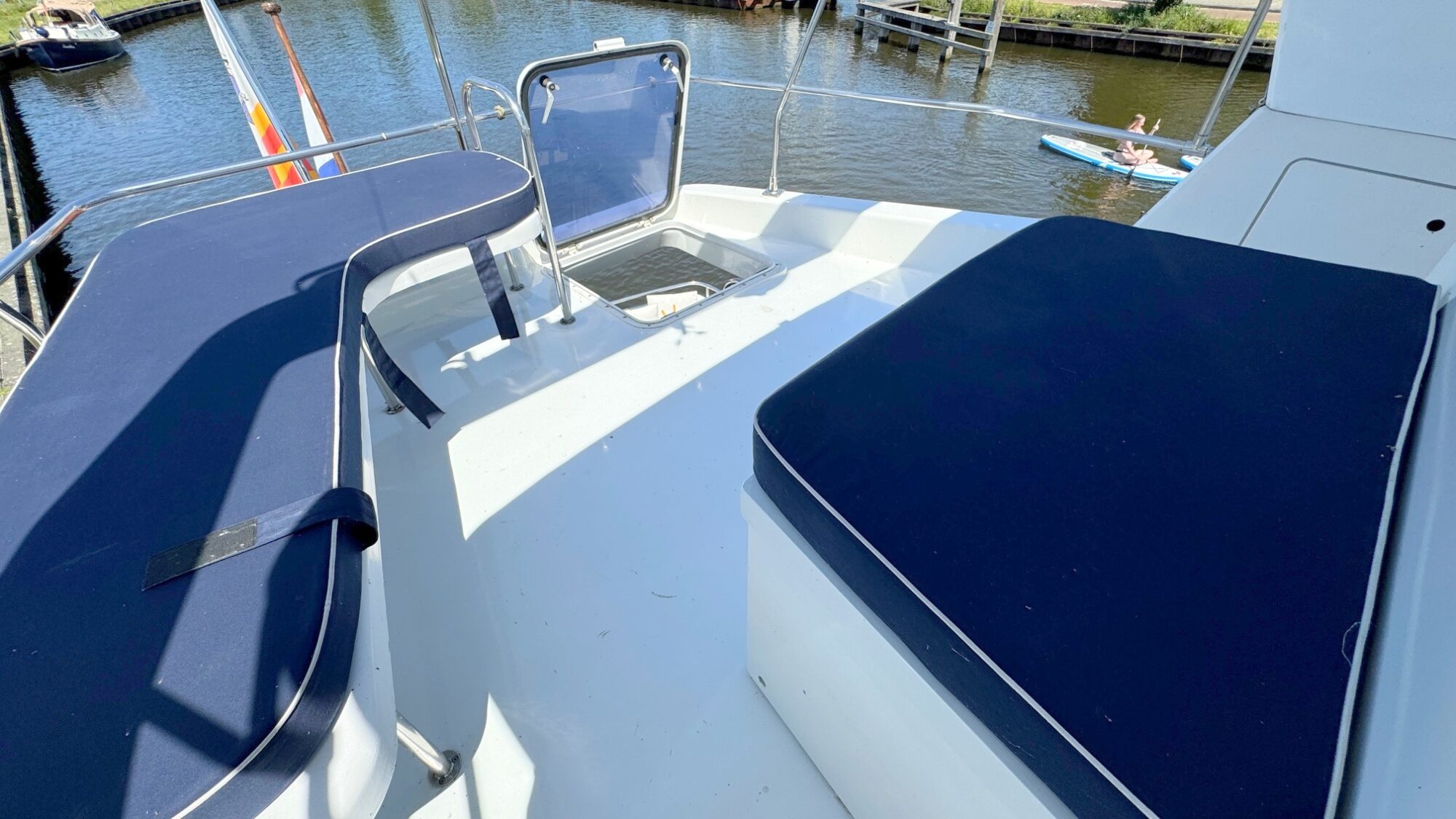 Motorboot Whitewater Wolfe 46 Flybridge