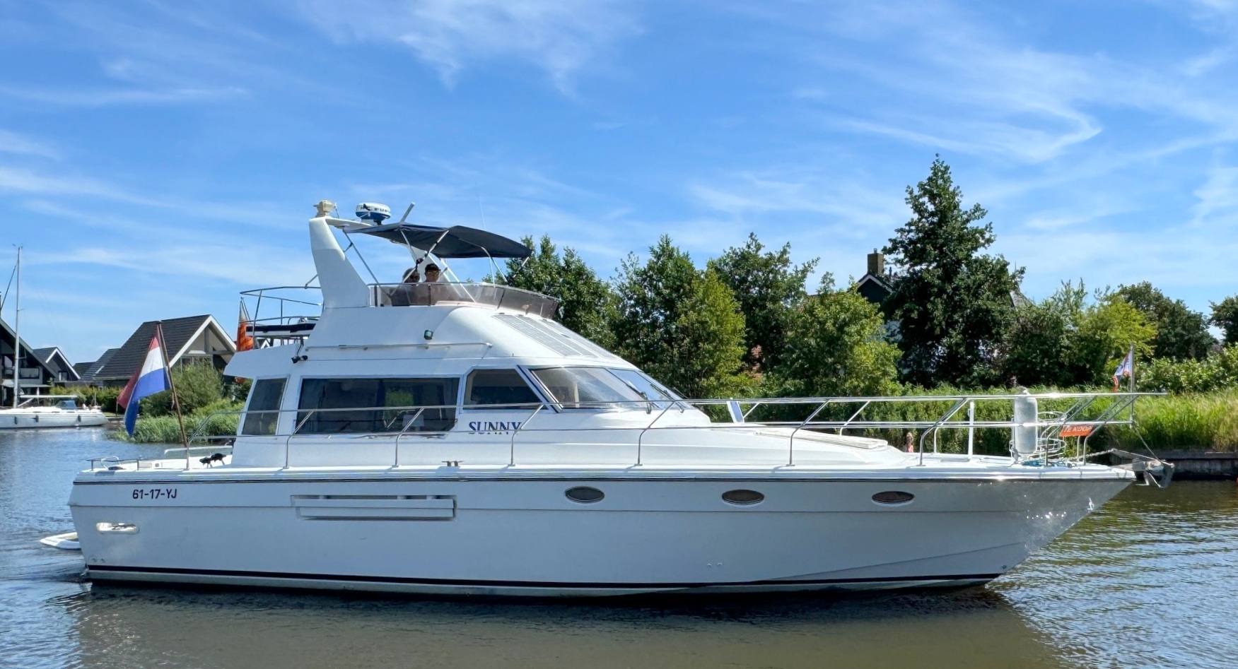 Motorboot Whitewater Wolfe 46 Flybridge