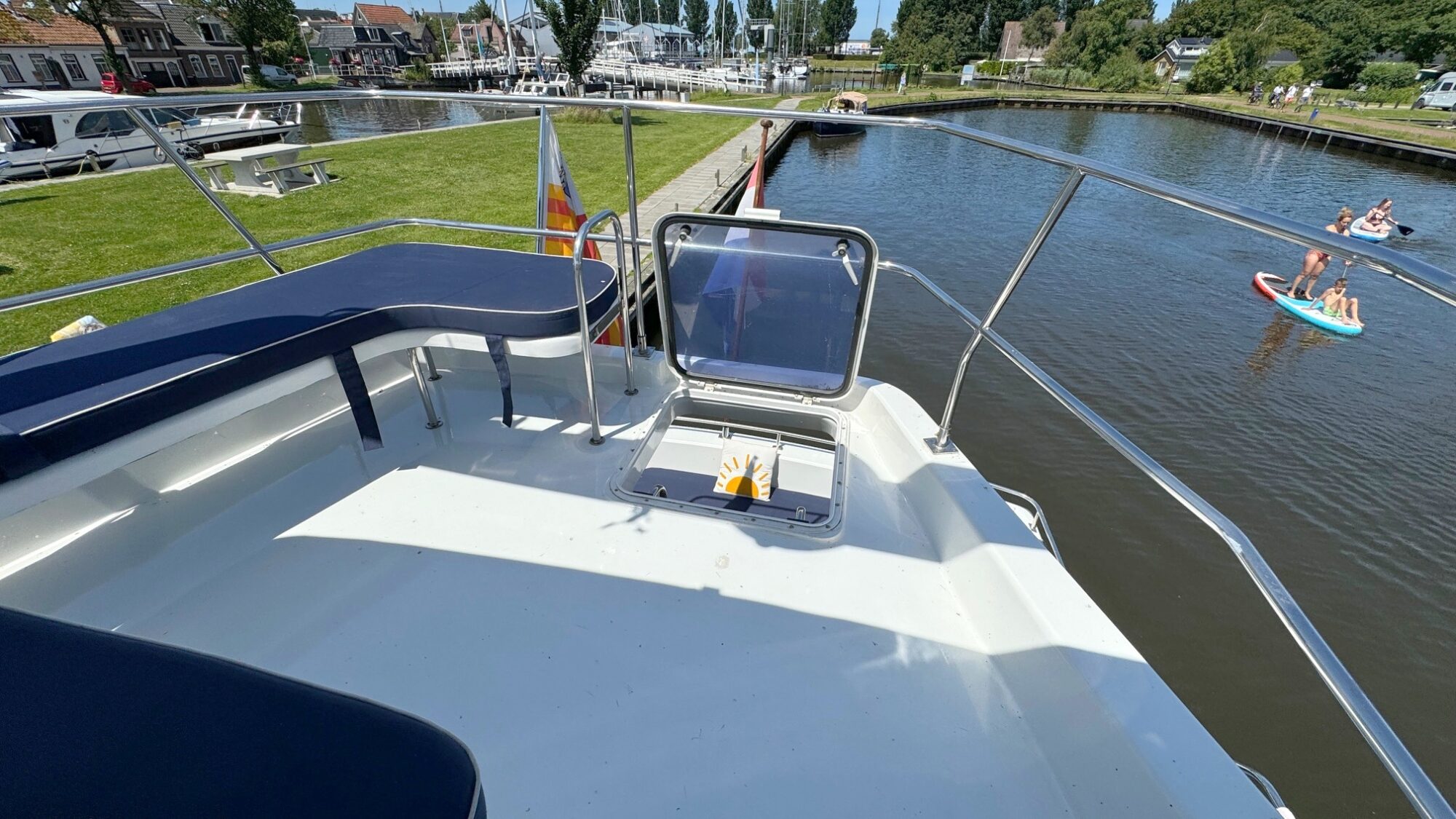 Motorboot Whitewater Wolfe 46 Flybridge