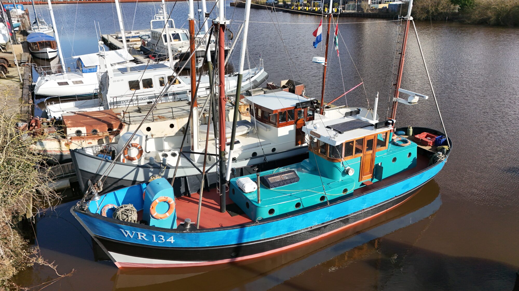 Motorboot Noordzeekotter ‘WR 134’