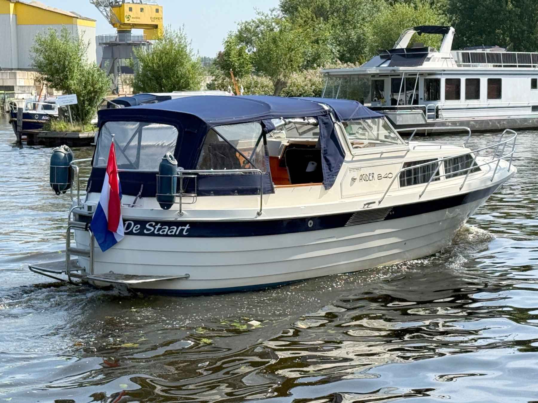 Motorboot Agder 840 Cabrio