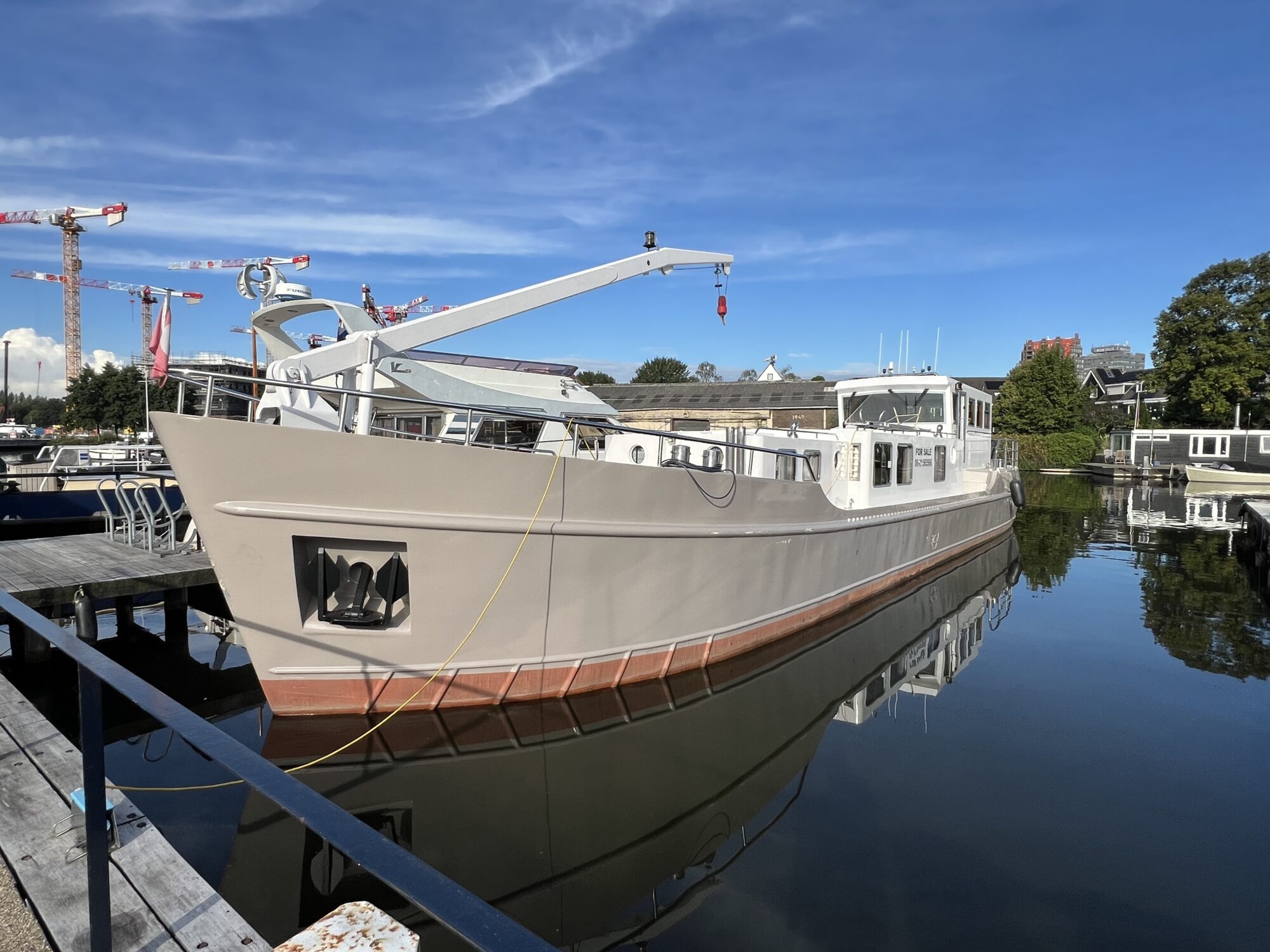 Motorboot Ex Kabellegschip RWS Ex kabellegschip RWS