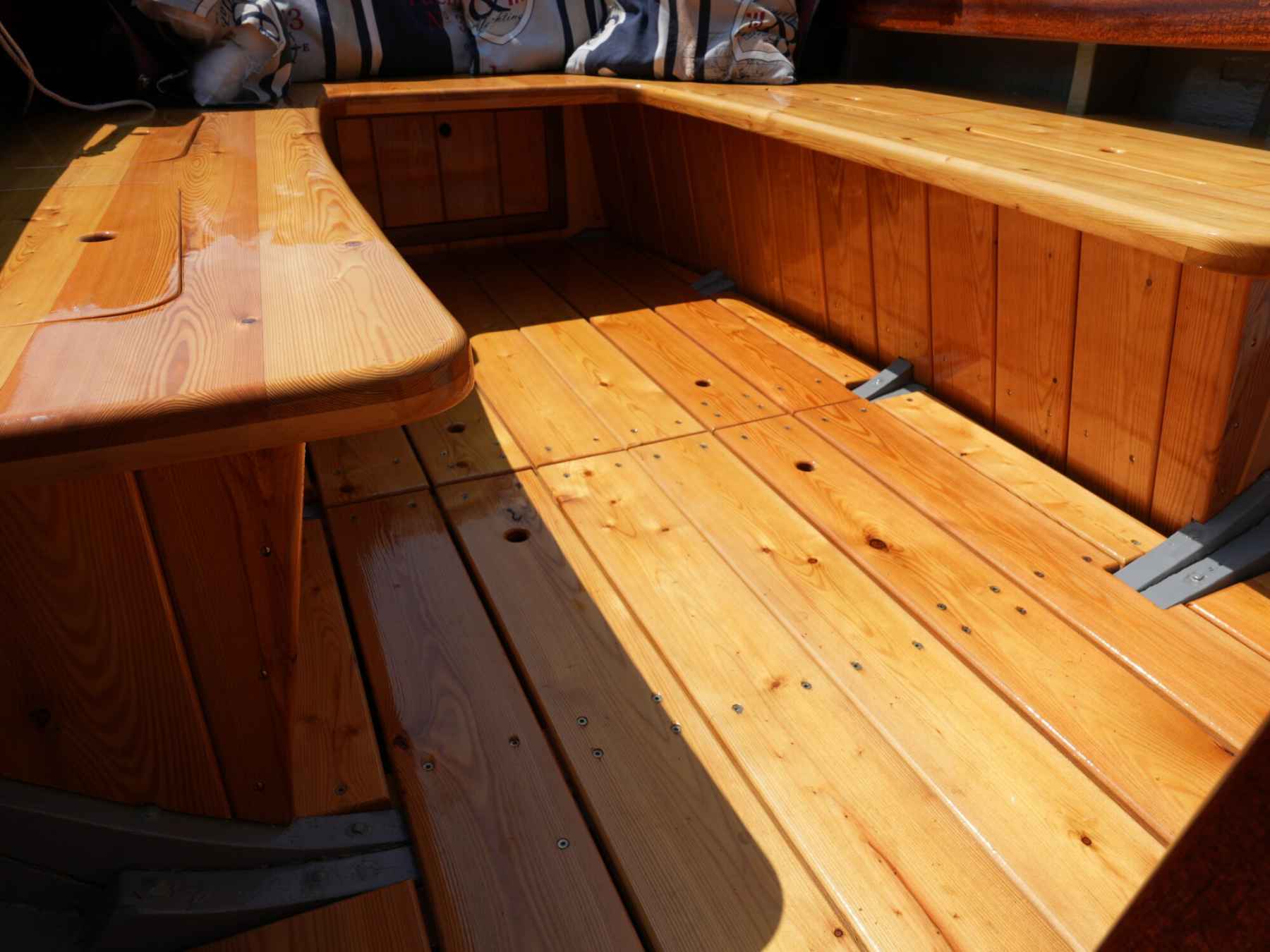 Motorboot Kapitein Klassieke Mahoniehouten Sloep 6.20