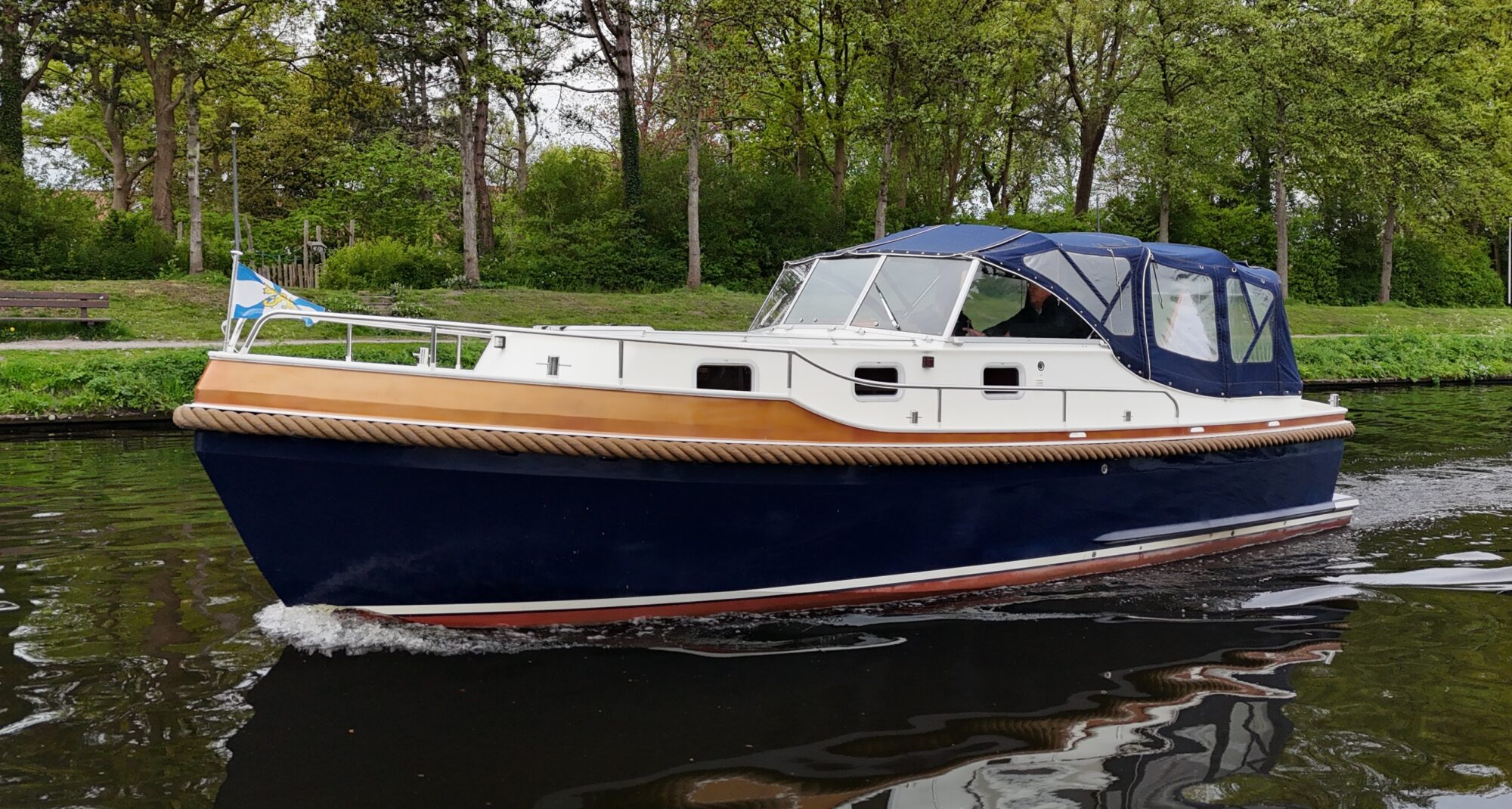 Motorboot Vedette 8.80 OK Spiegeldeur