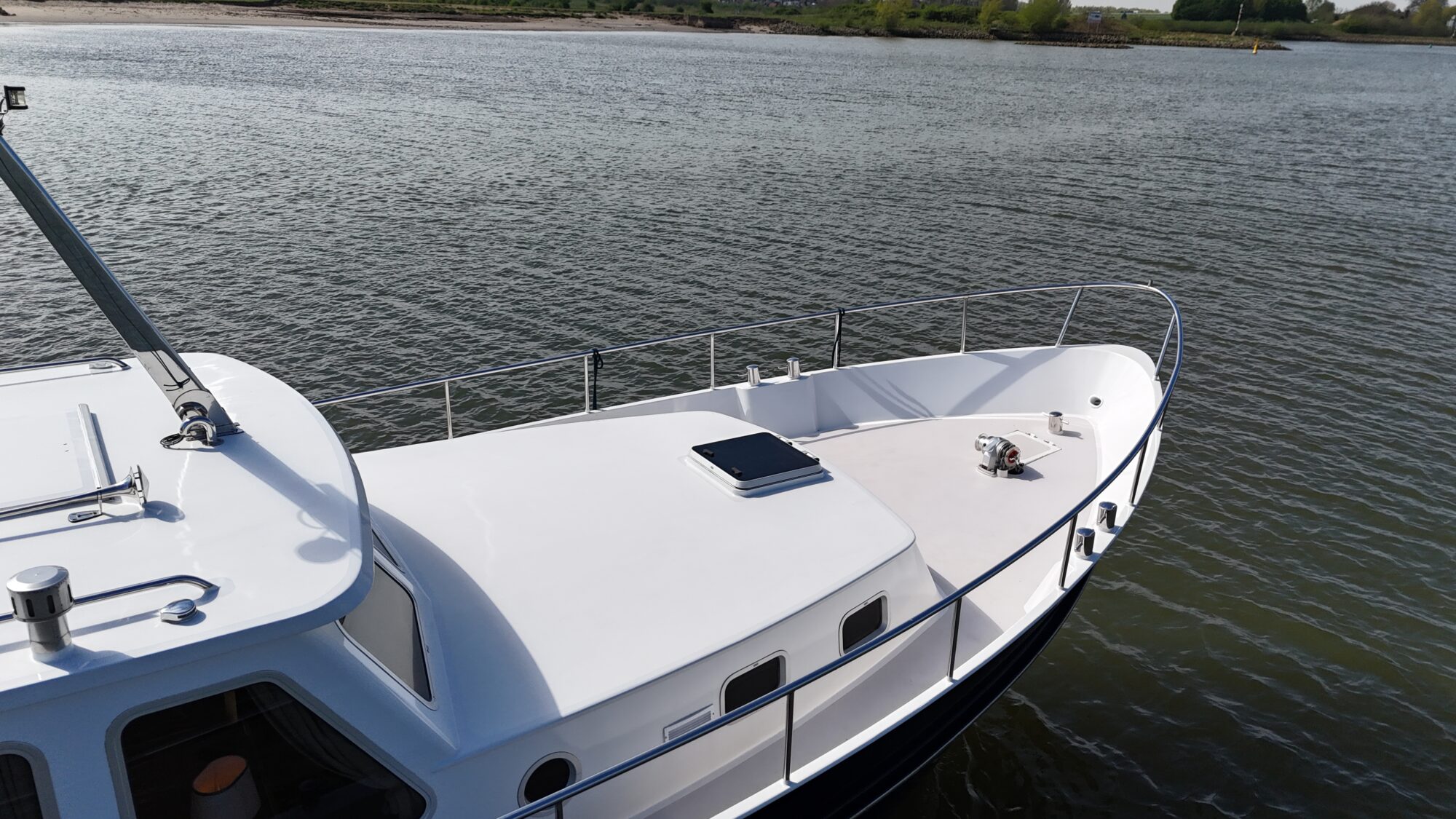 Motorboot Flevo Spiegelkotter 12.50 AK Cabrio