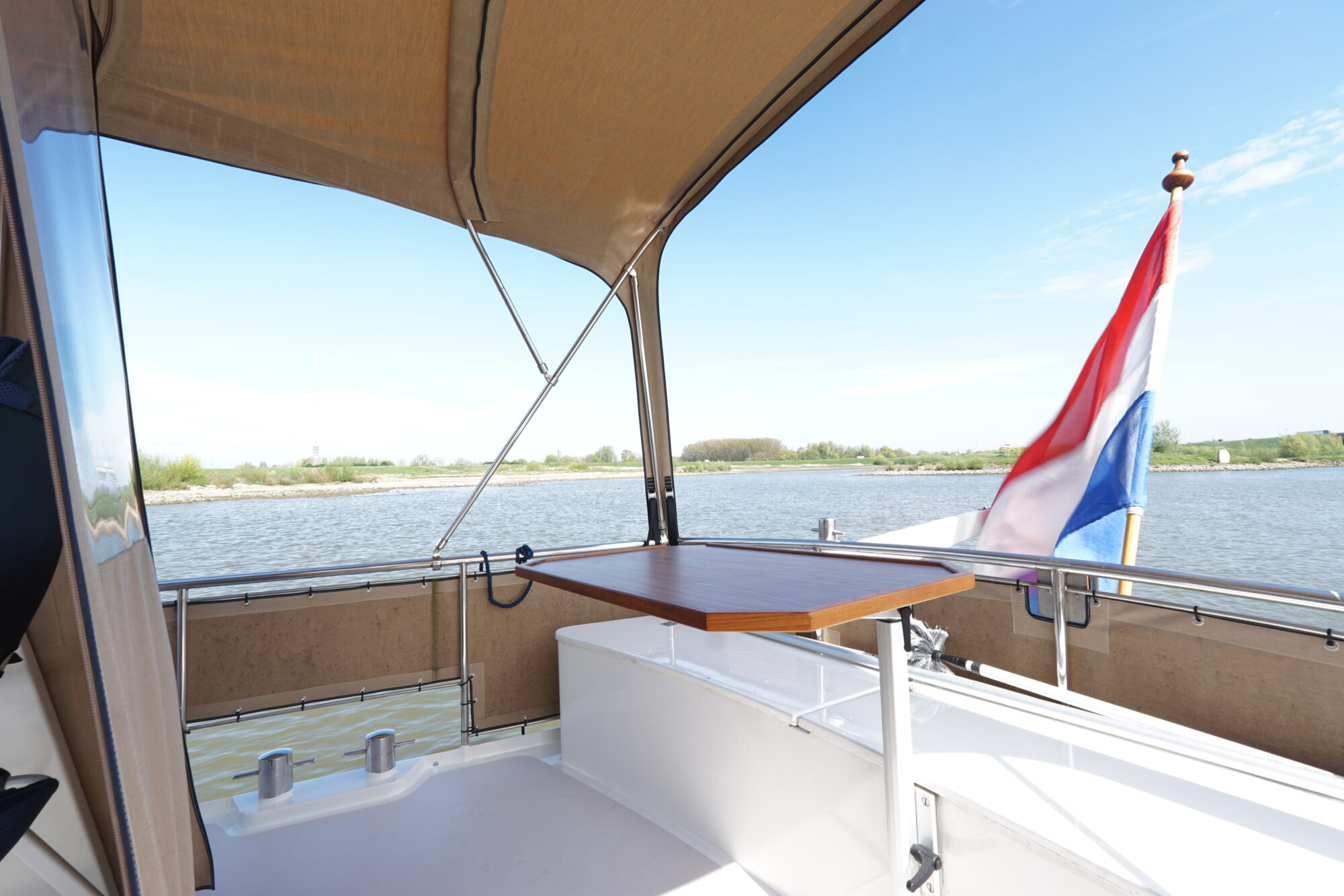 Motorboot Flevo Spiegelkotter 12.50 AK Cabrio