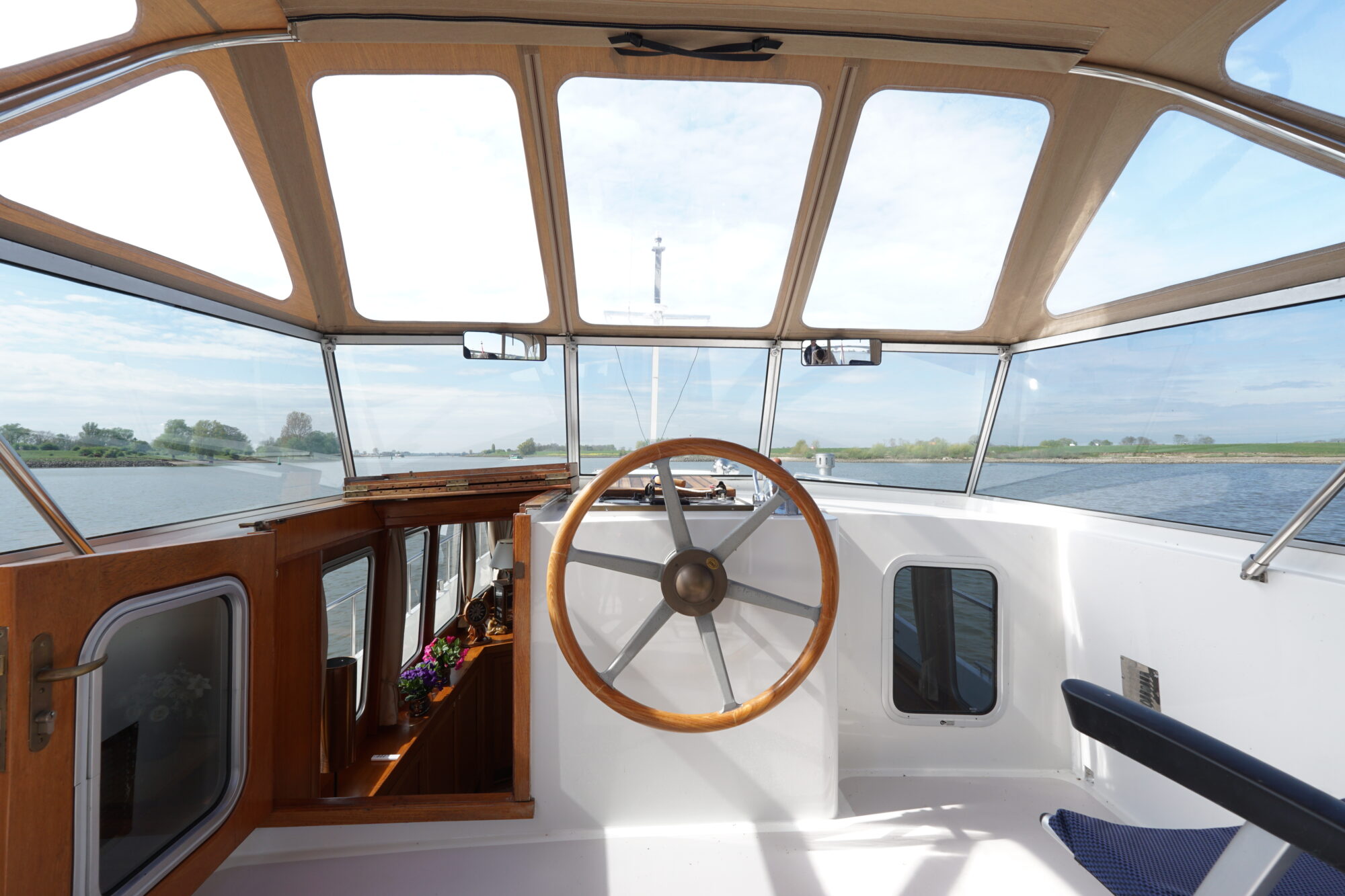 Motorboot Flevo Spiegelkotter 12.50 AK Cabrio