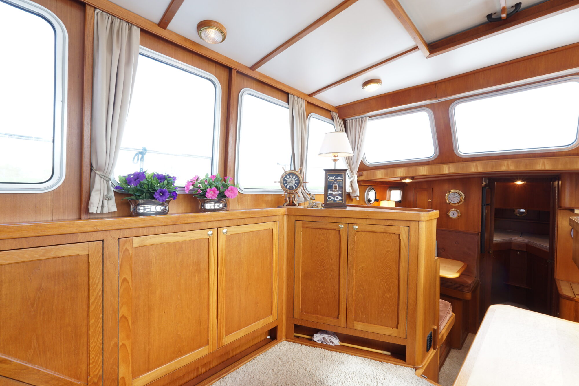 Motorboot Flevo Spiegelkotter 12.50 AK Cabrio