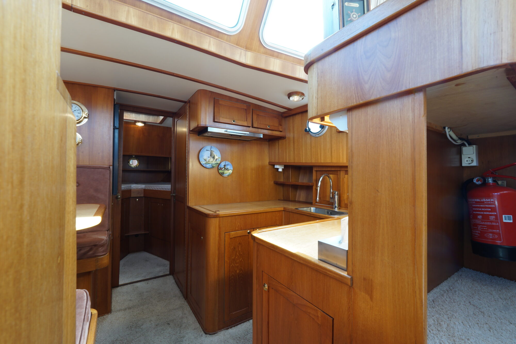 Motorboot Flevo Spiegelkotter 12.50 AK Cabrio