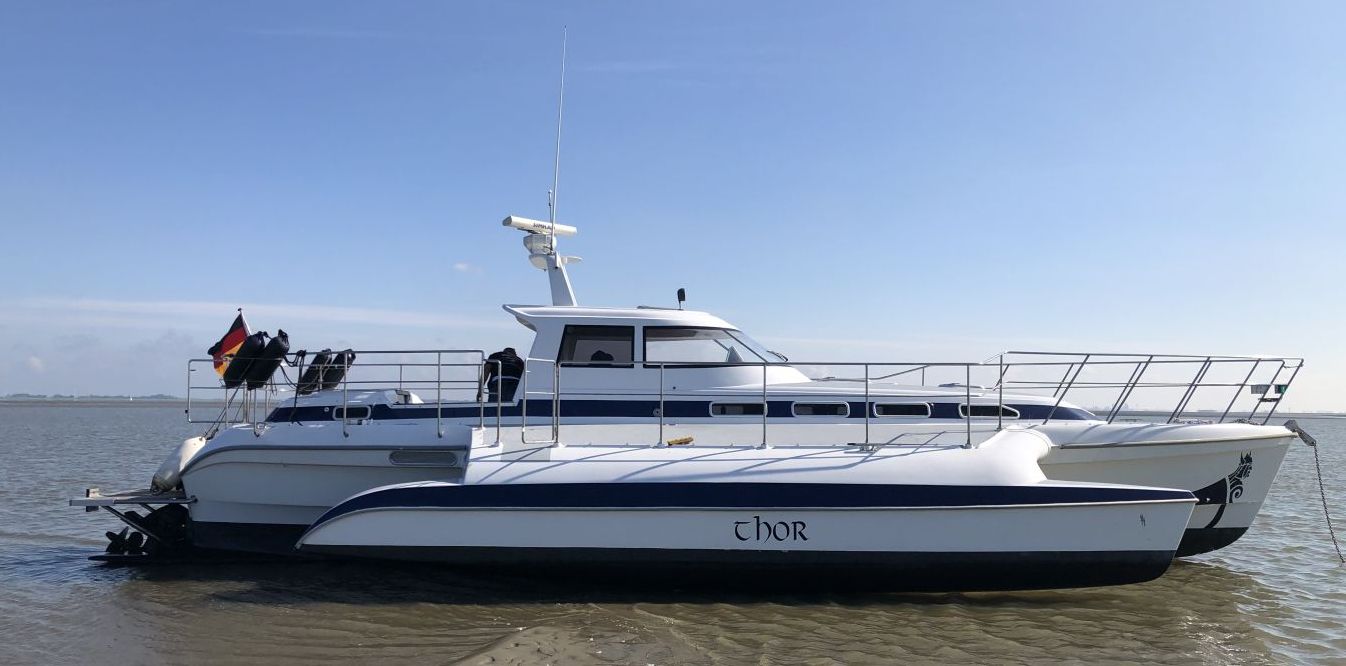 Motorboot Danish Rose Trimaran 14.30