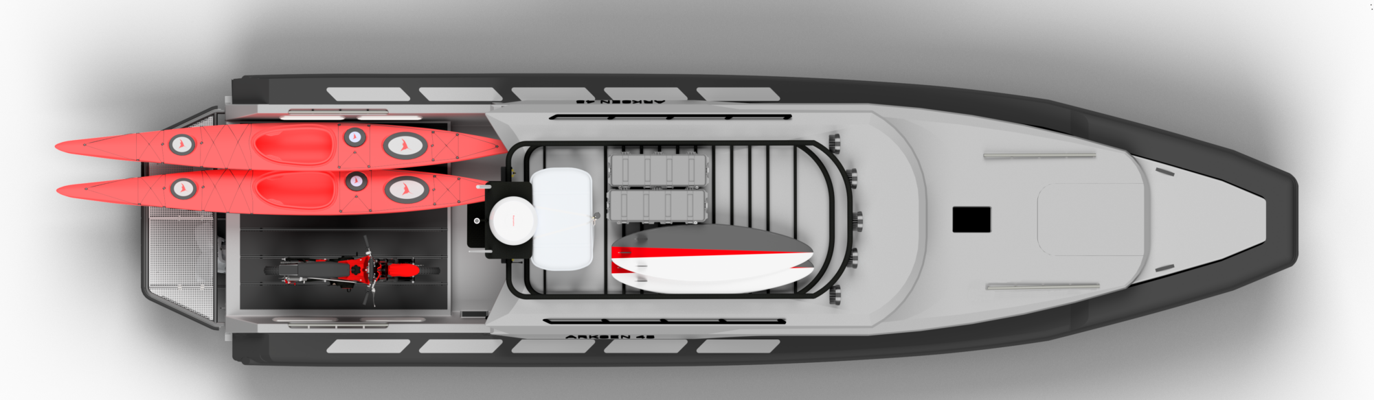 Motorboot Arksen 45