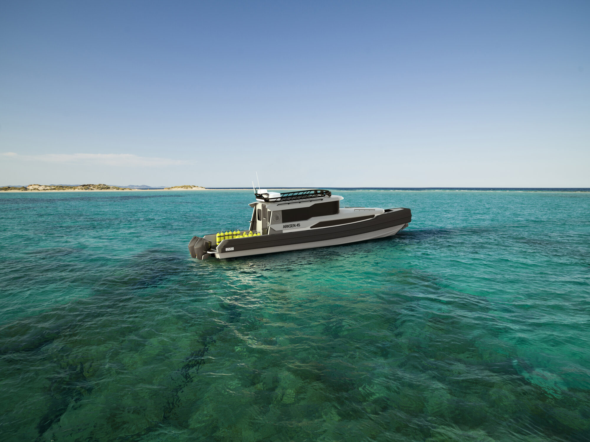 Motorboot Arksen 45