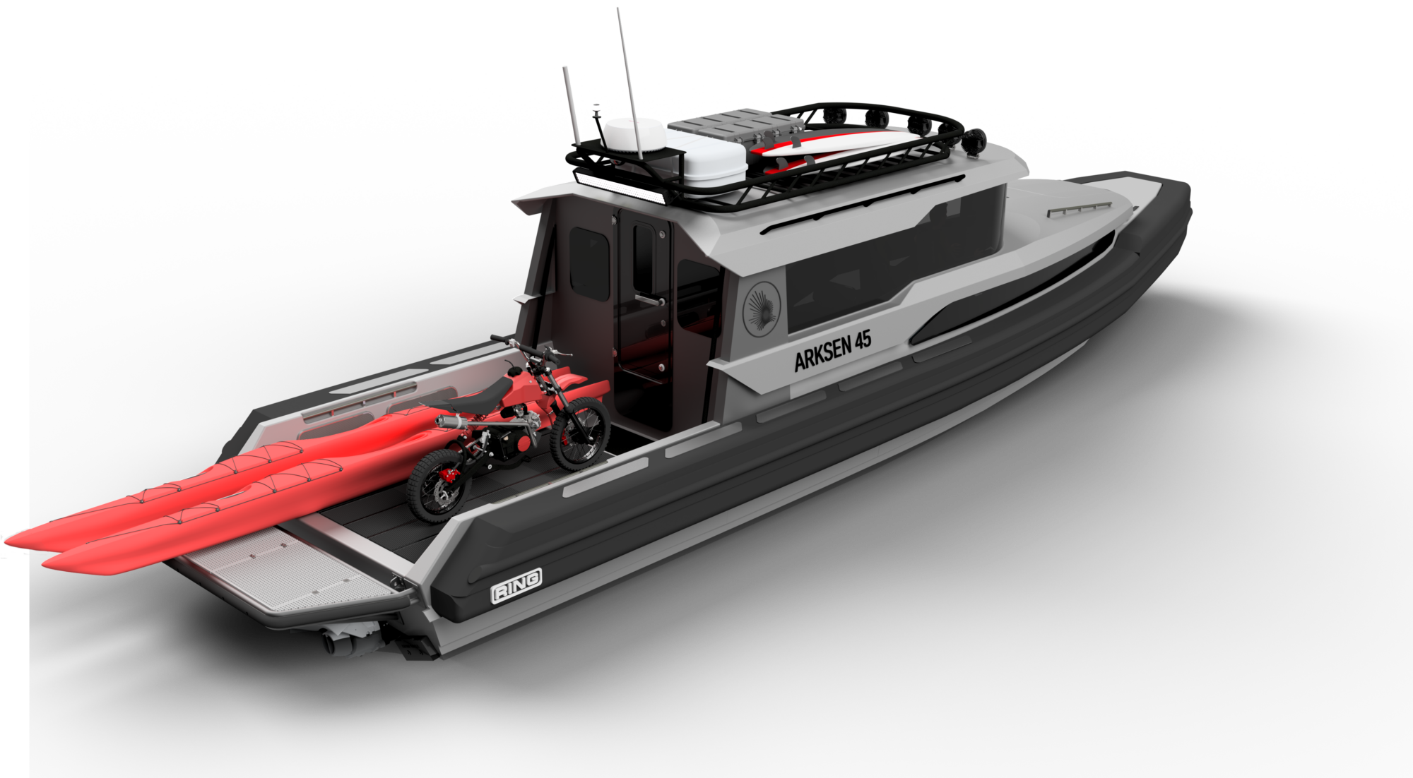 Motorboot Arksen 45