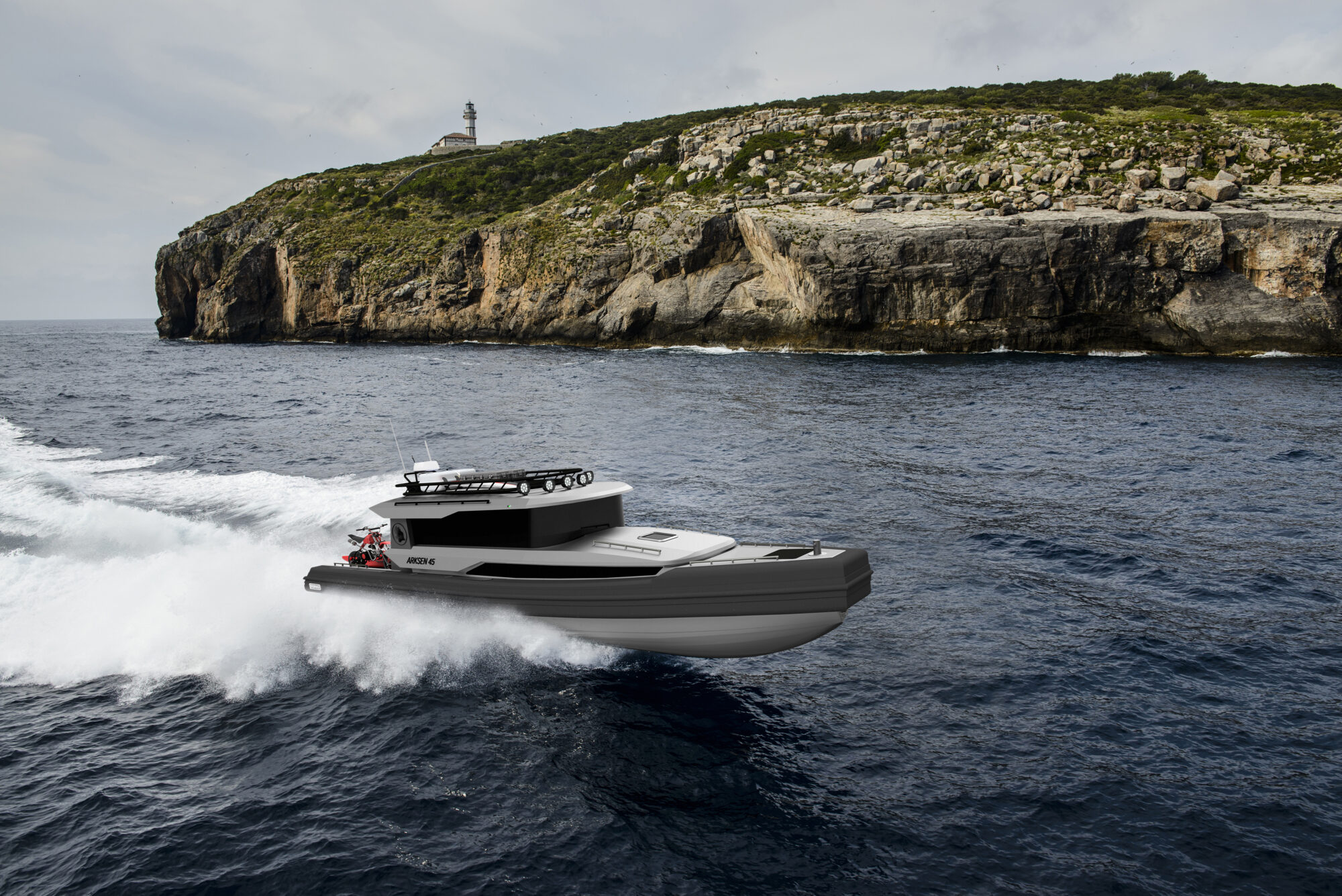 Motorboot Arksen 45
