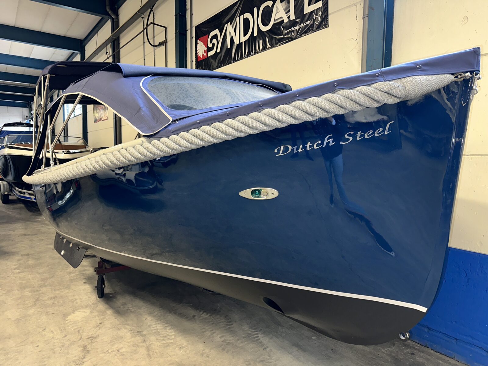 Motorboot Dutch Steel Sloep 740