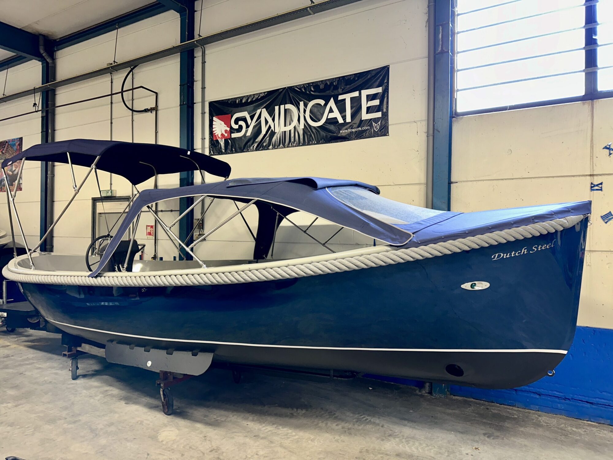 Motorboot Dutch Steel Sloep 740