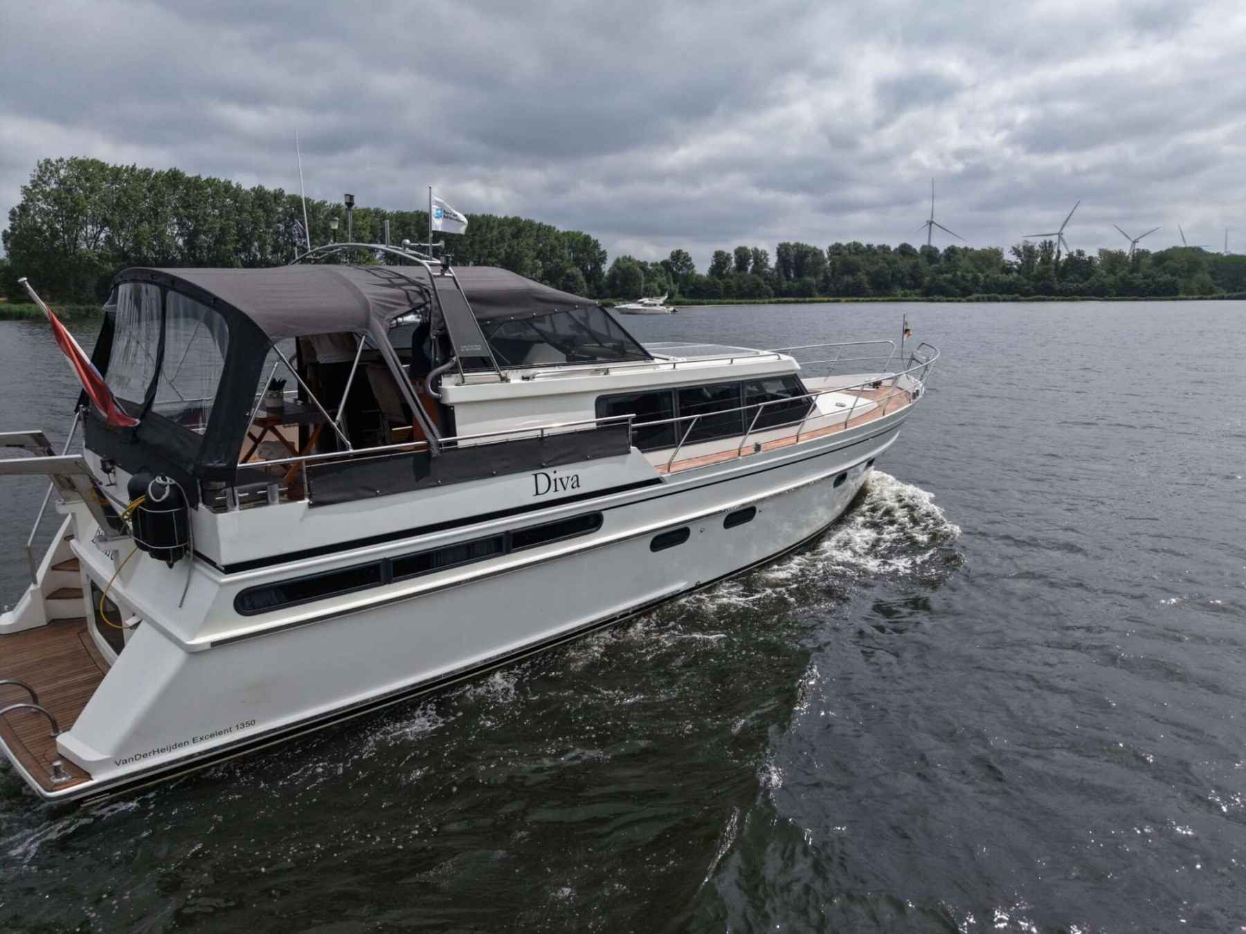 Motorboot Van der Heijden Elegance 13.50 AK Cabrio