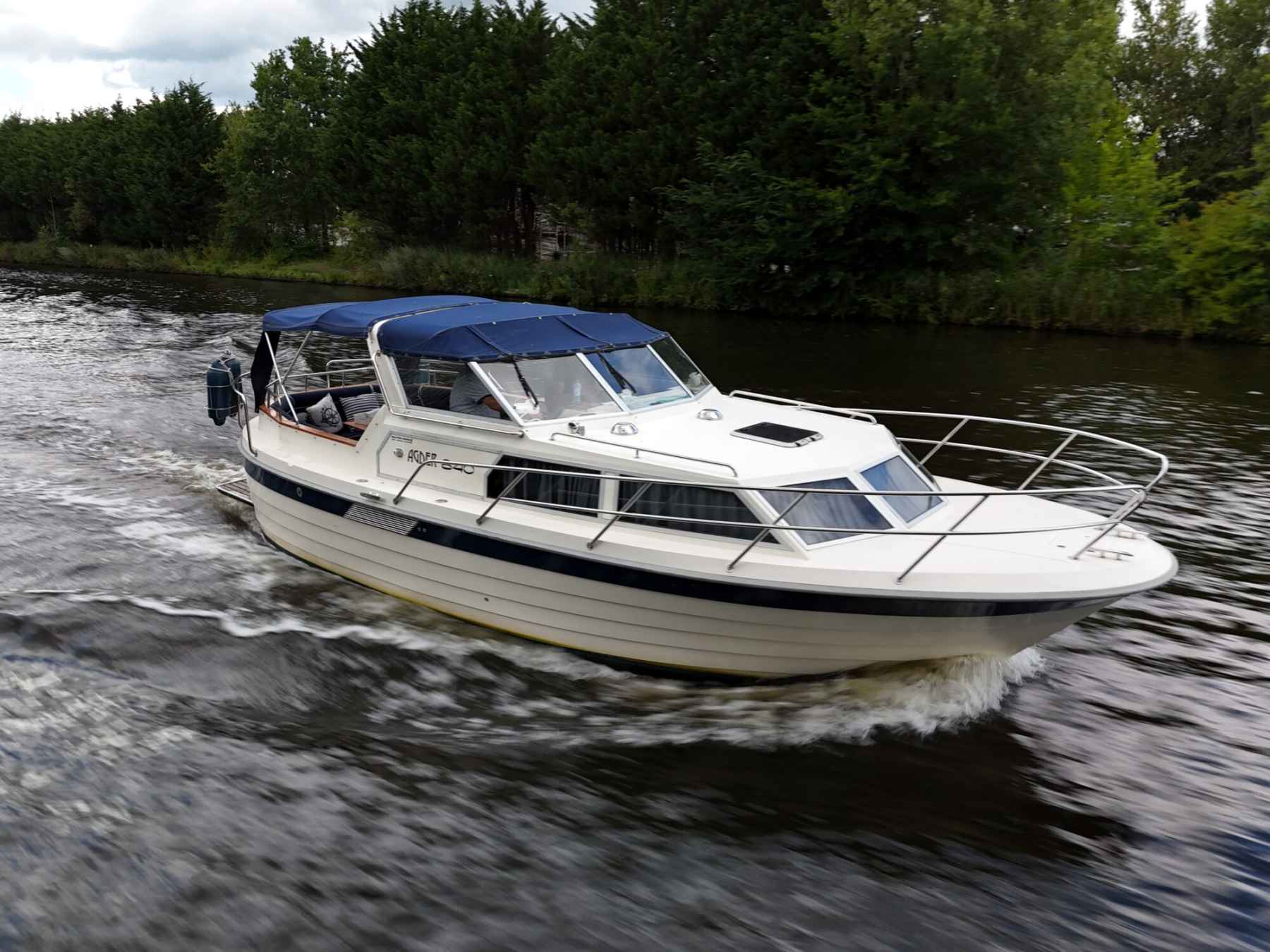 Motorboot Agder 840 Cabrio