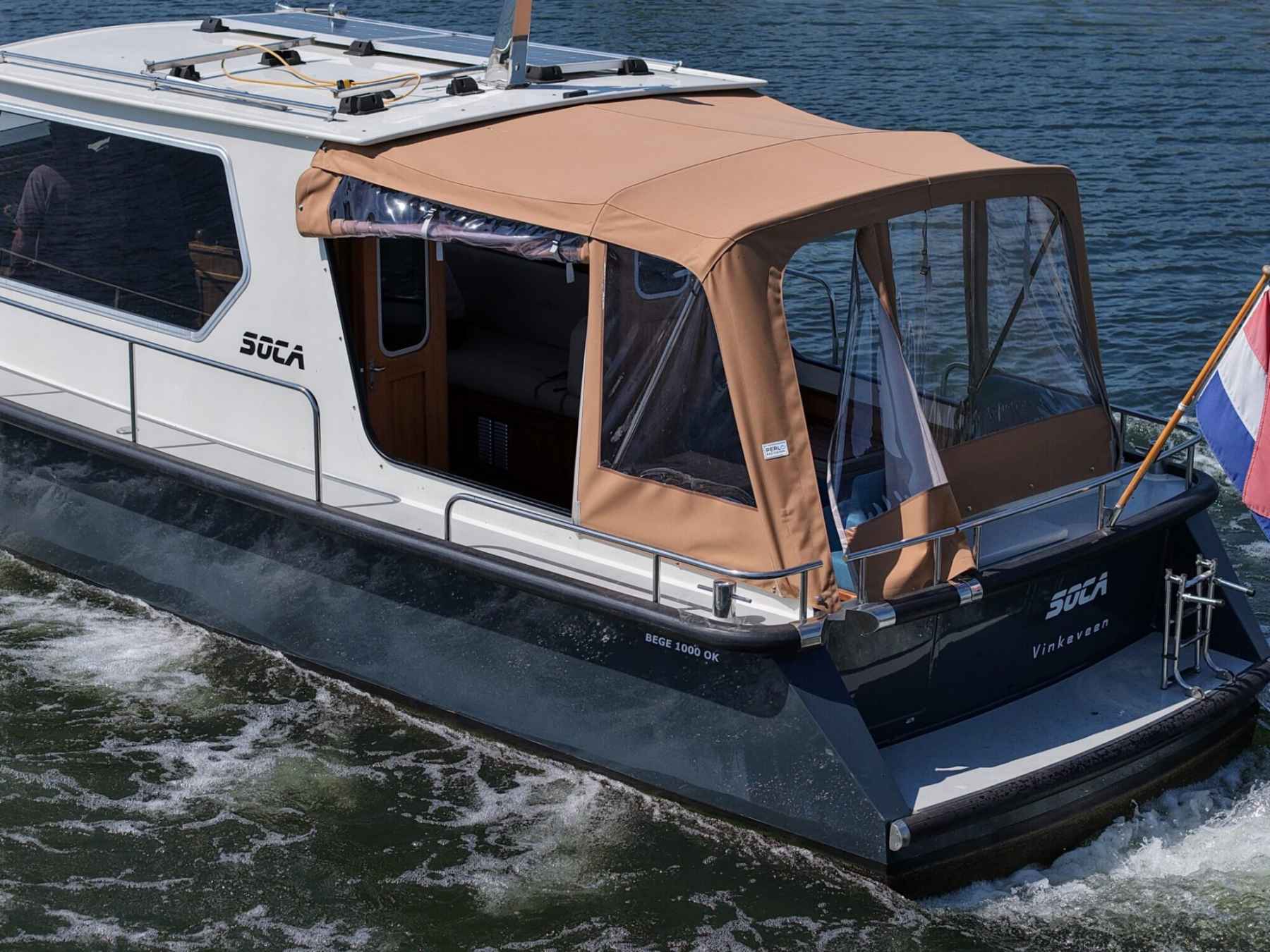 Motorboot Bege 1000 OK Spiegeldeur