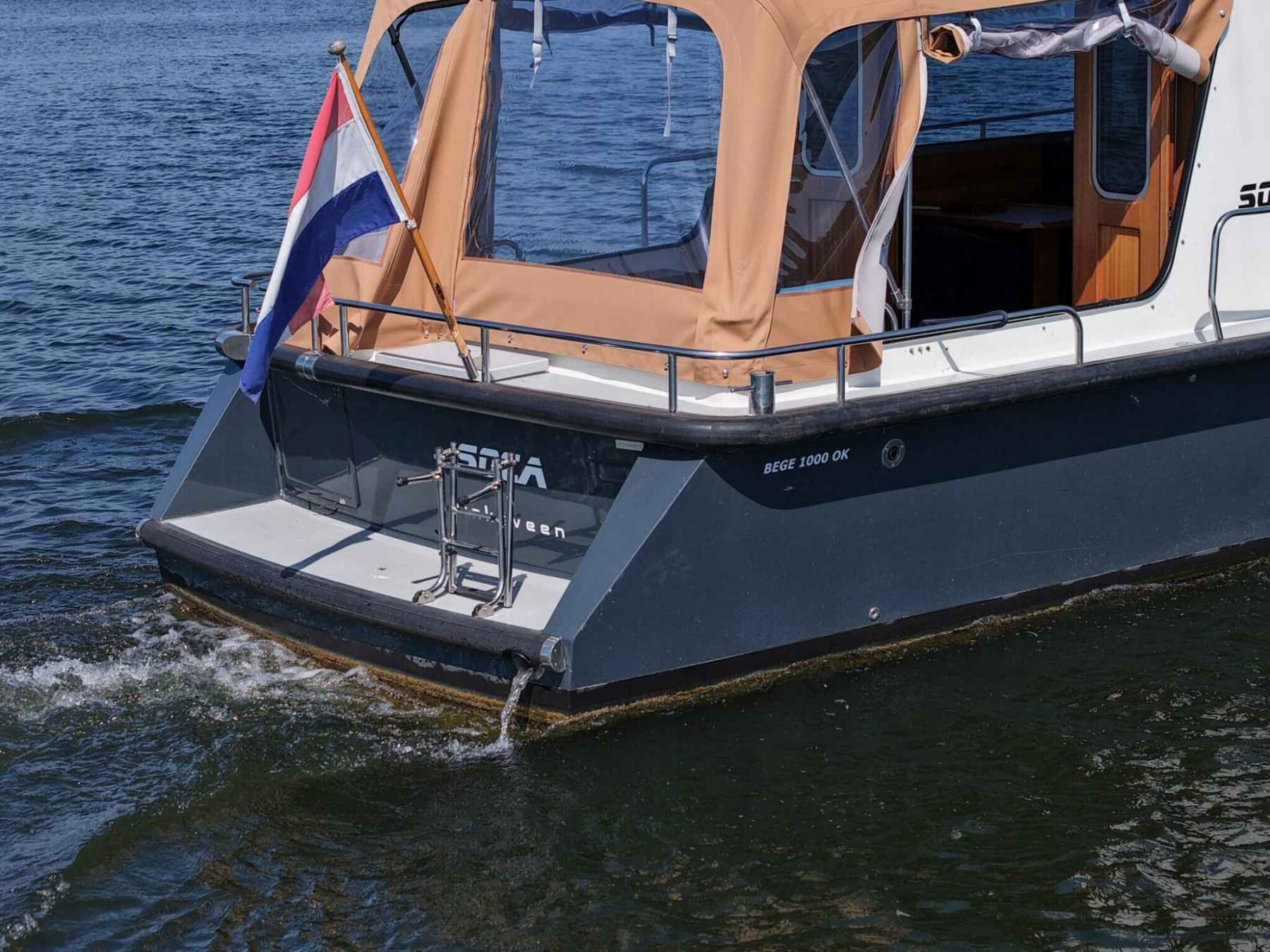 Motorboot Bege 1000 OK Spiegeldeur