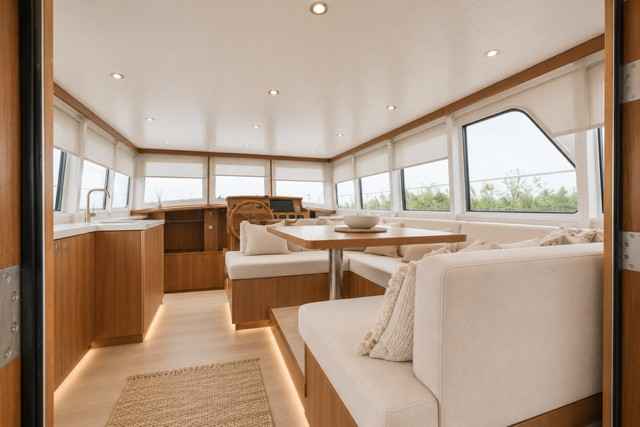 Motorboot Serious Yachts Gently Low Bridge 45 Sedan